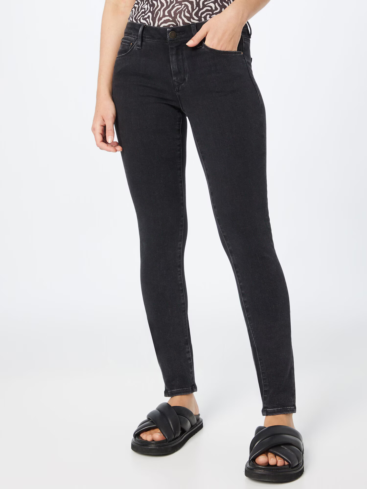 Dawn Jeans negru denim - Pled.ro