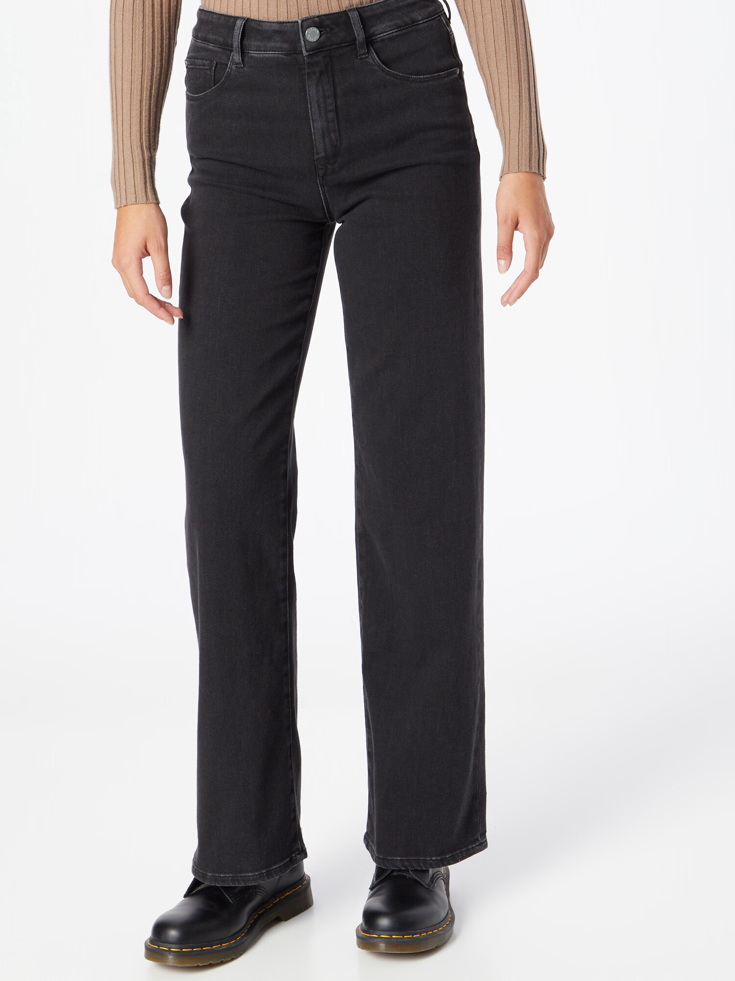 Dawn Jeans negru denim - Pled.ro