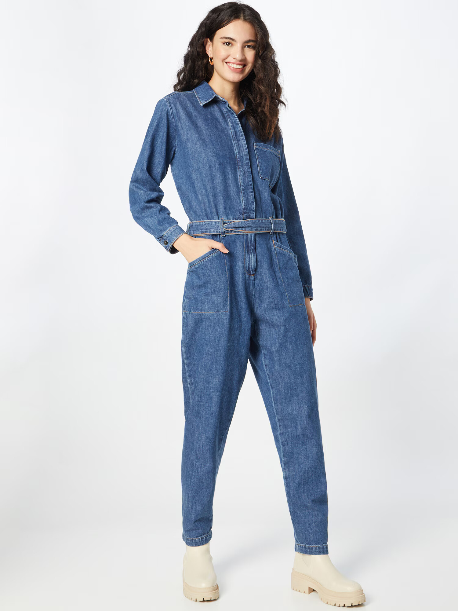 Dawn Salopeta albastru denim - Pled.ro