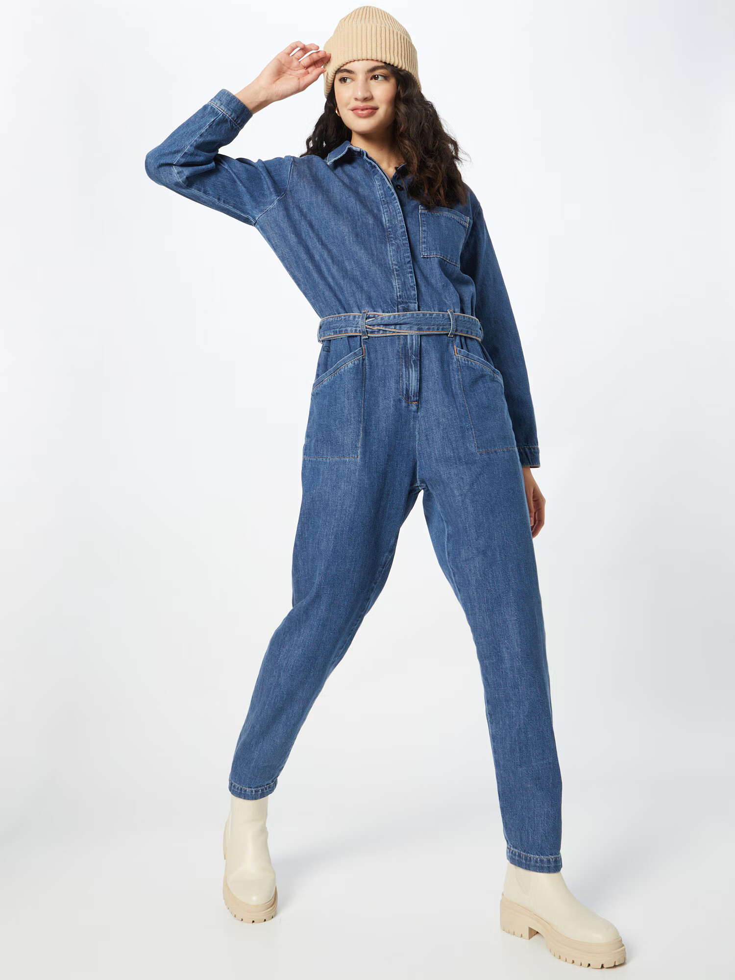 Dawn Salopeta albastru denim - Pled.ro