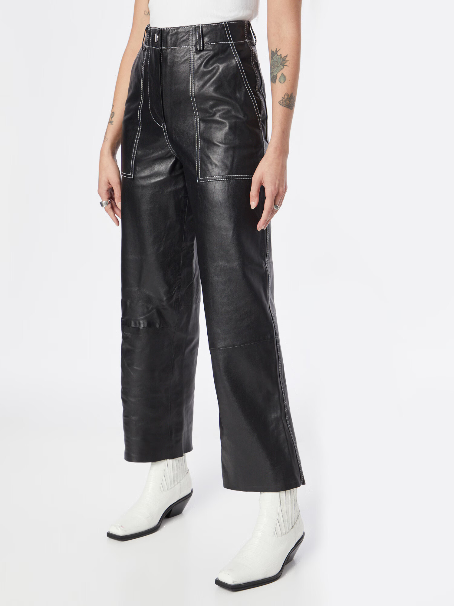 Deadwood Pantaloni 'Presley' negru - Pled.ro