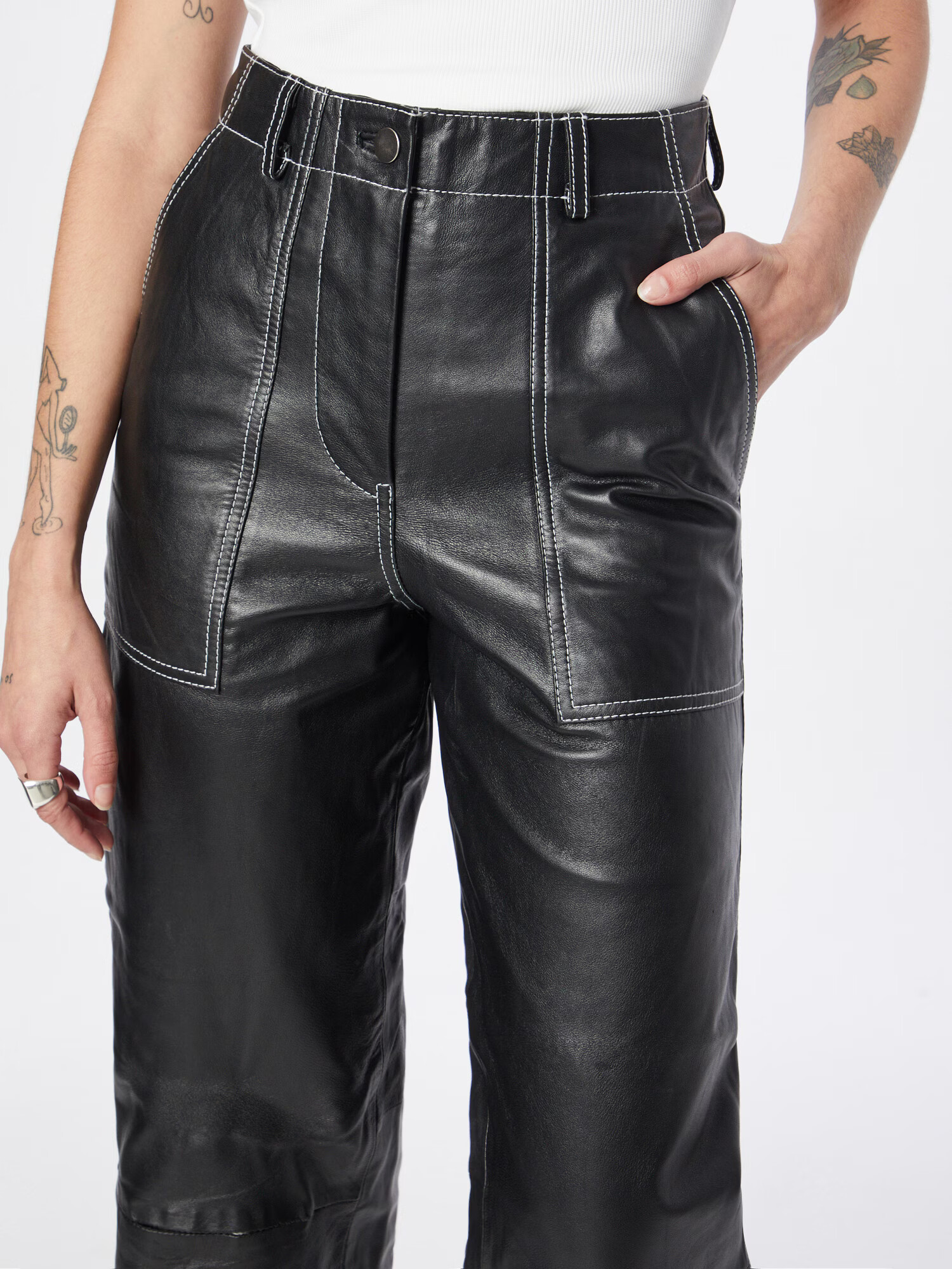 Deadwood Pantaloni 'Presley' negru - Pled.ro