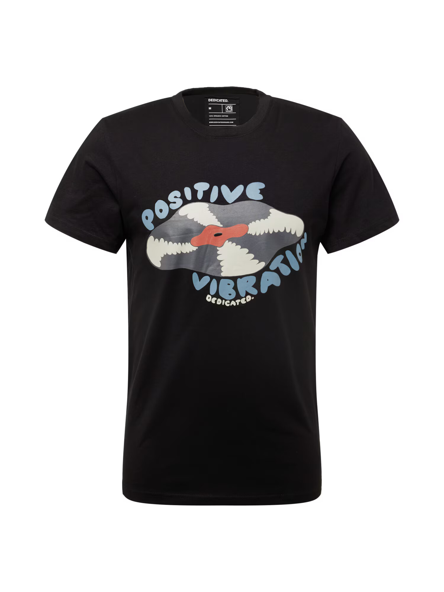 DEDICATED. Tricou 'Positive Vibration' mai multe culori / negru - Pled.ro