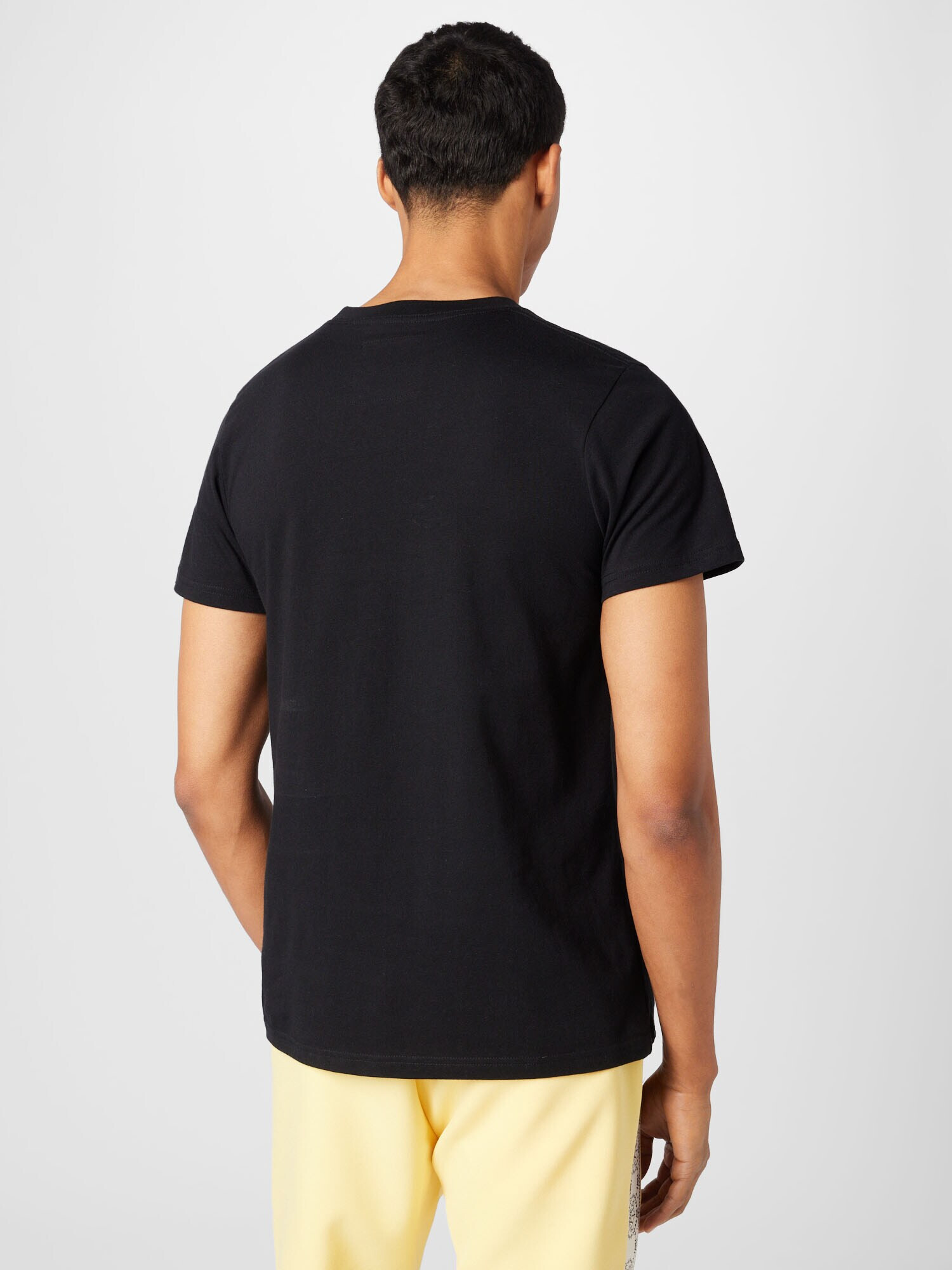 DEDICATED. Tricou 'Stockholm' galben citron / verde jad / verde deschis / negru - Pled.ro