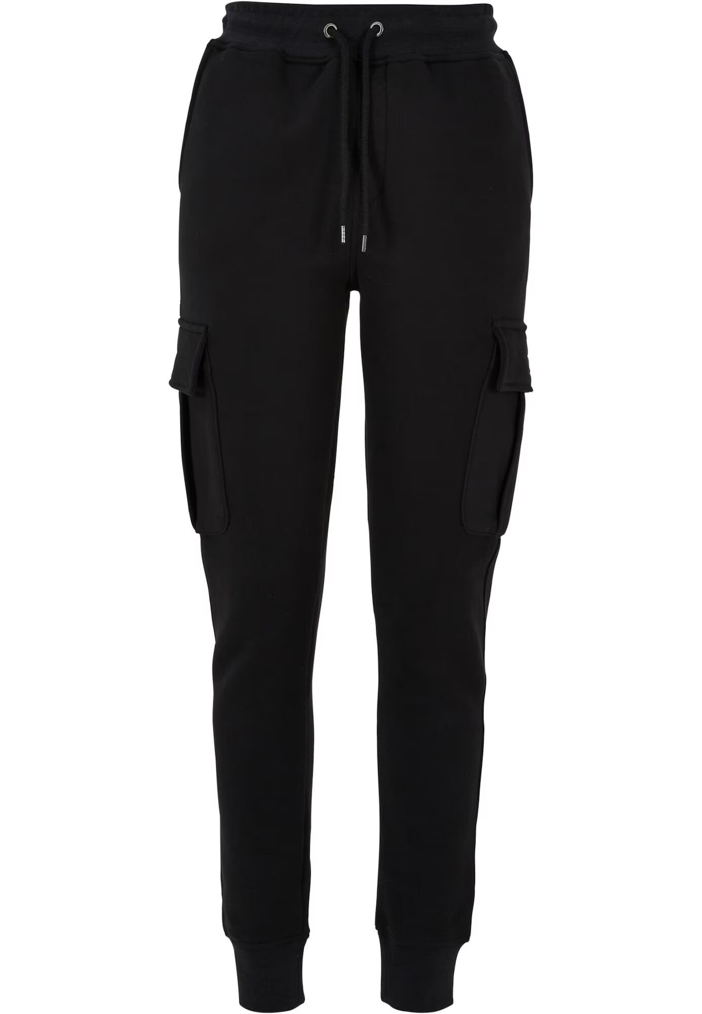 DEF Pantaloni cu buzunare 'Greta' negru - Pled.ro