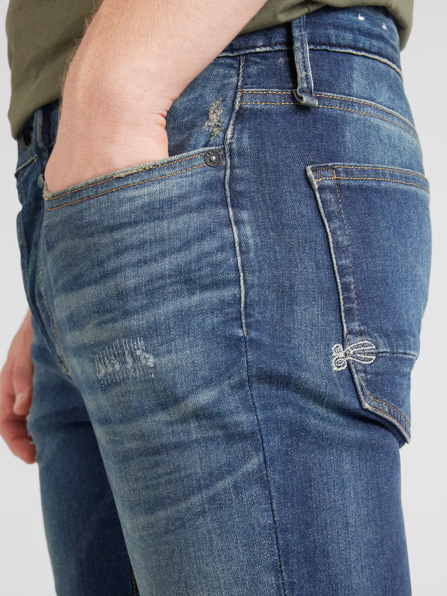 DENHAM Jeans 'BOLT' albastru denim - Pled.ro