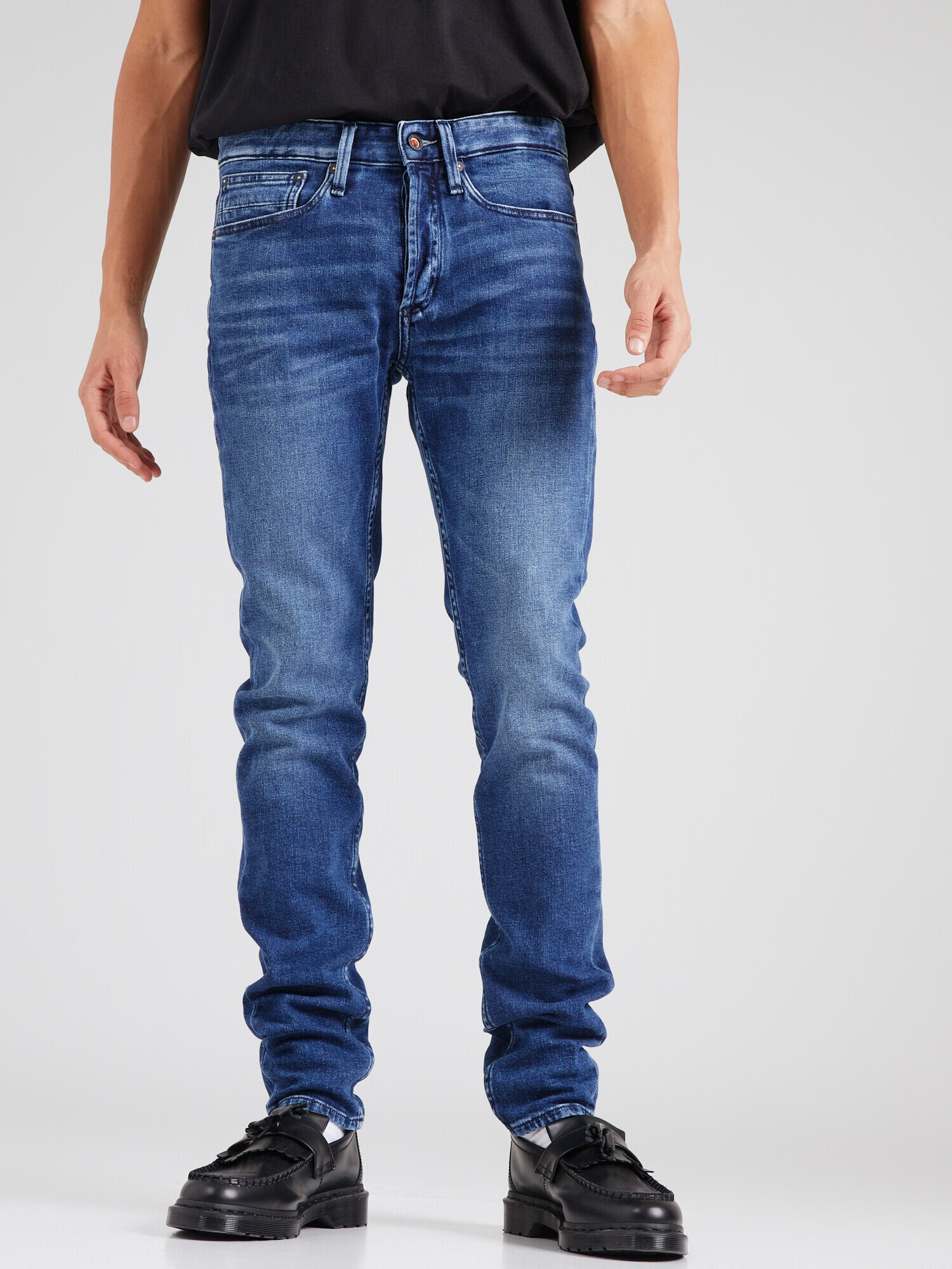 DENHAM Jeans 'BOLT' albastru gențiană / albastru denim - Pled.ro