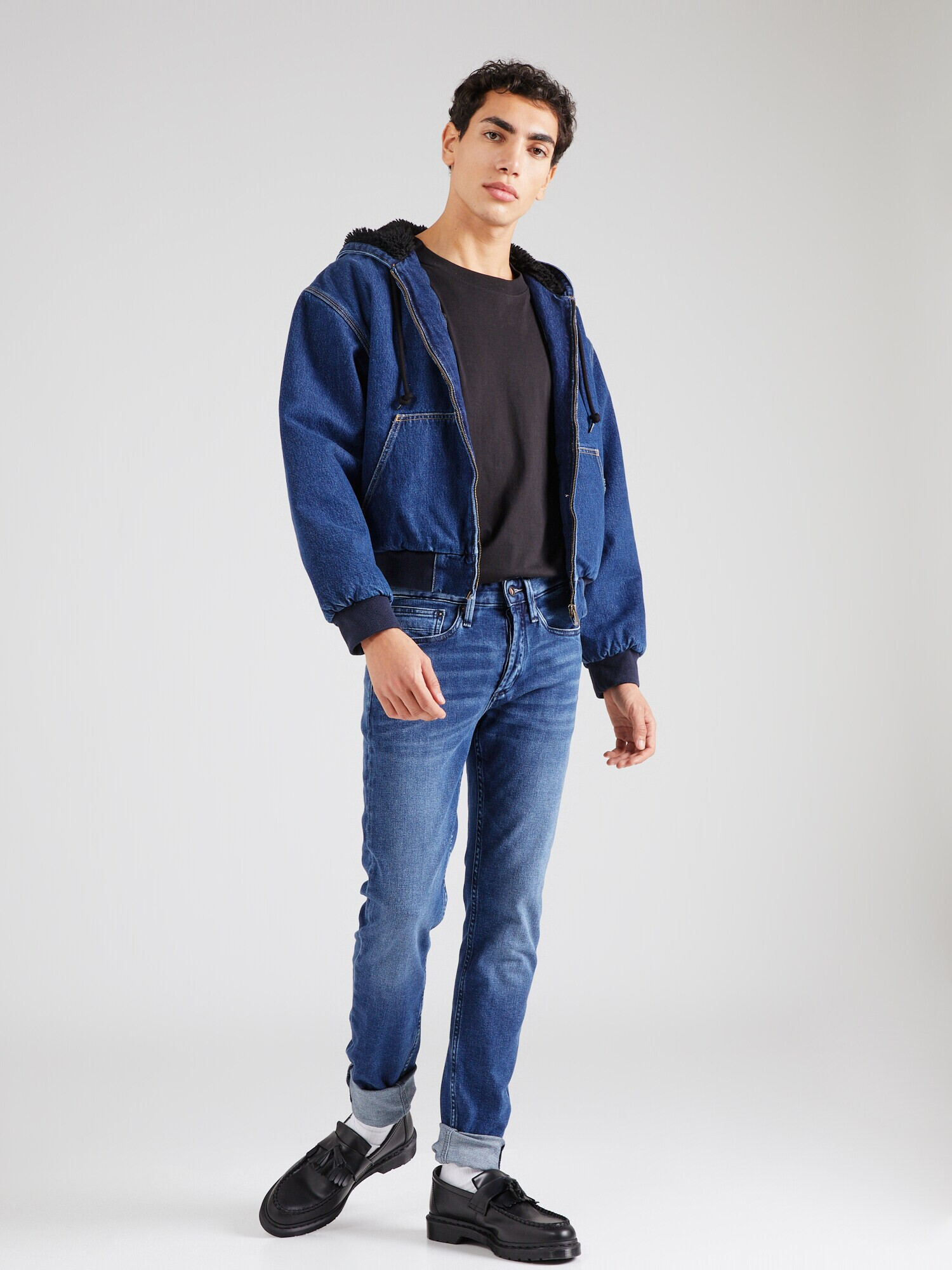 DENHAM Jeans 'BOLT' albastru gențiană / albastru denim - Pled.ro