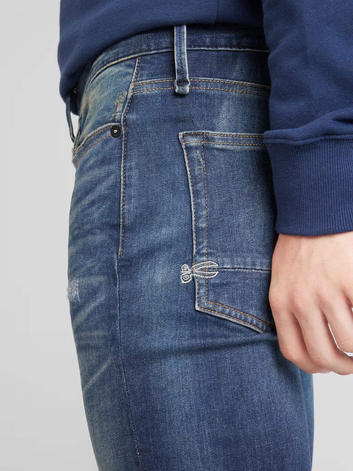 DENHAM Jeans 'BOLT' albastru închis - Pled.ro