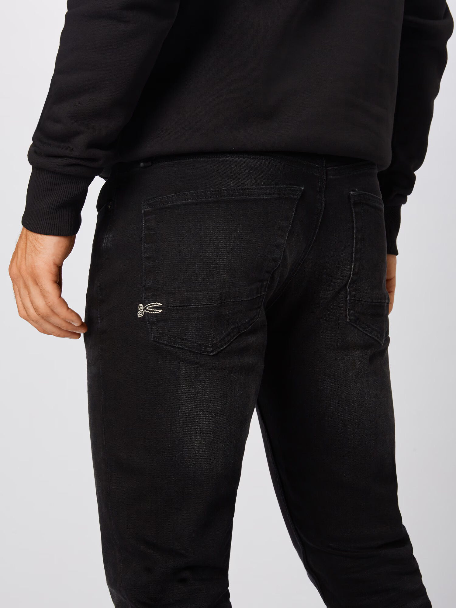 DENHAM Jeans 'RAZOR ACEB' negru denim - Pled.ro