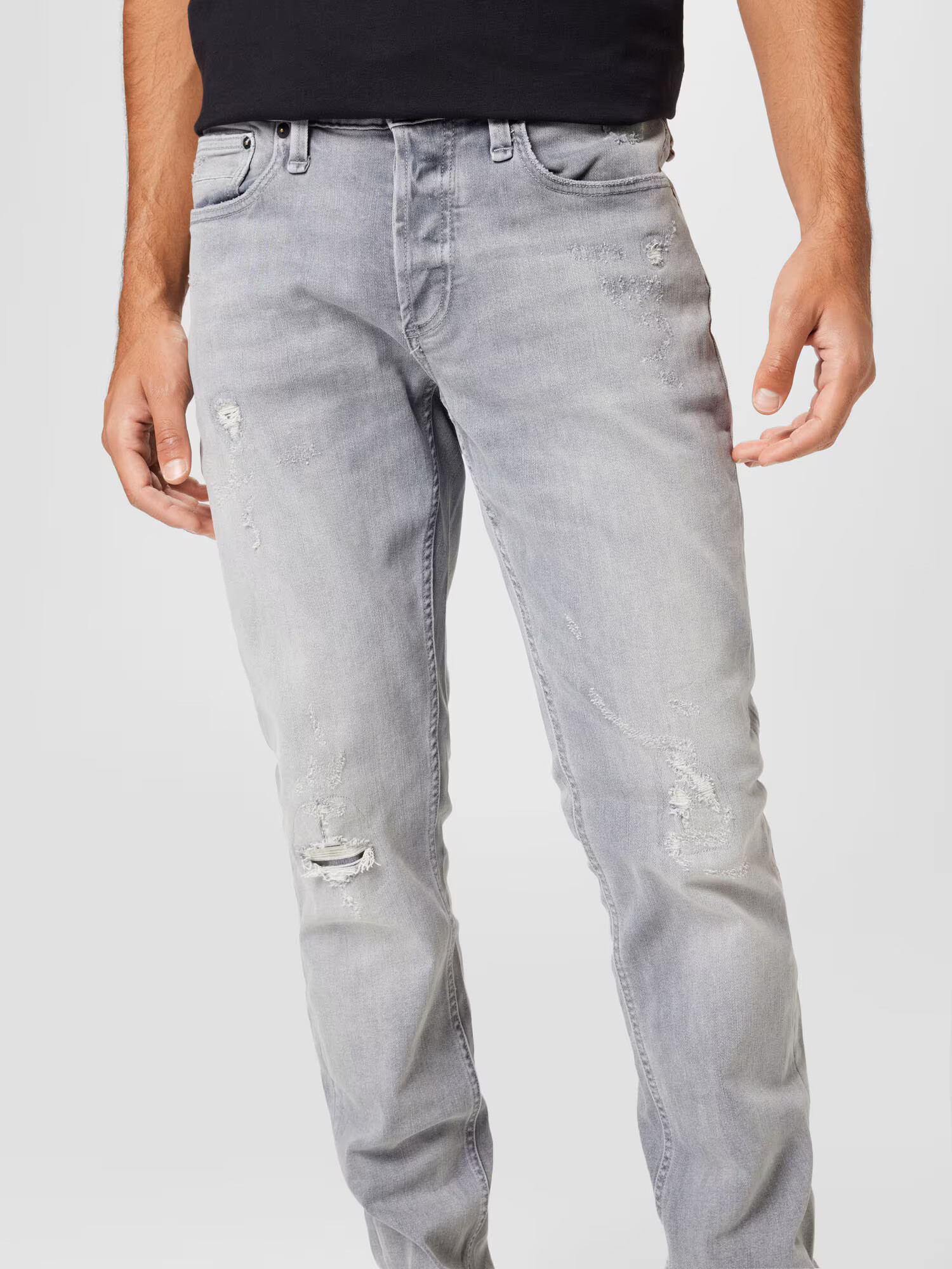 DENHAM Jeans 'RAZOR' gri denim - Pled.ro