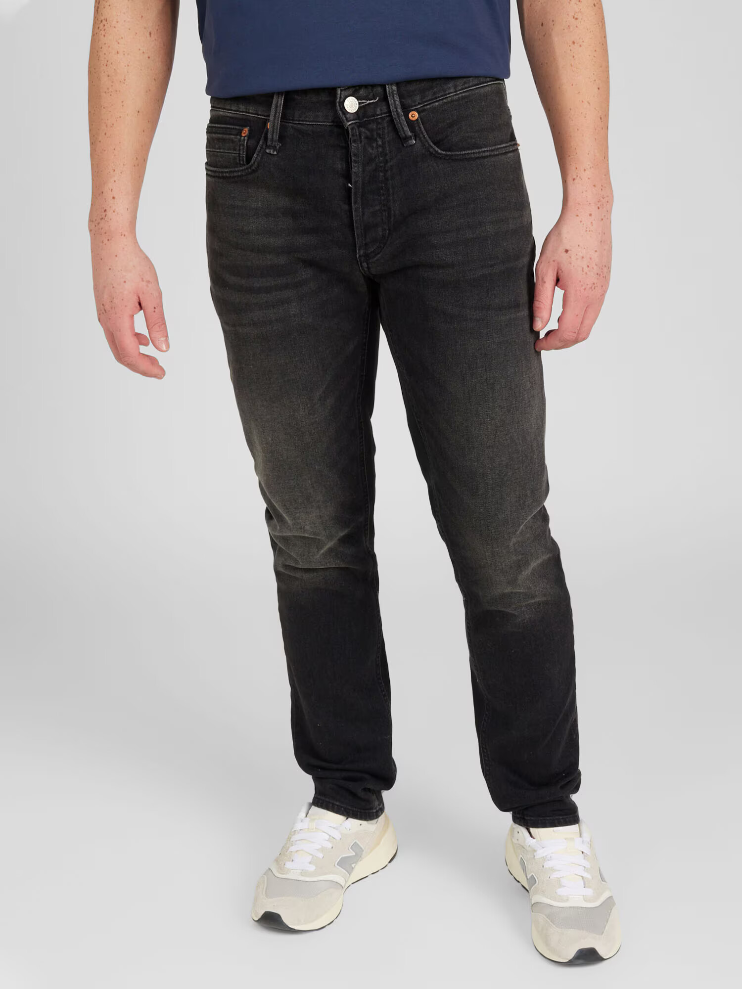 DENHAM Jeans 'RAZOR' negru denim - Pled.ro