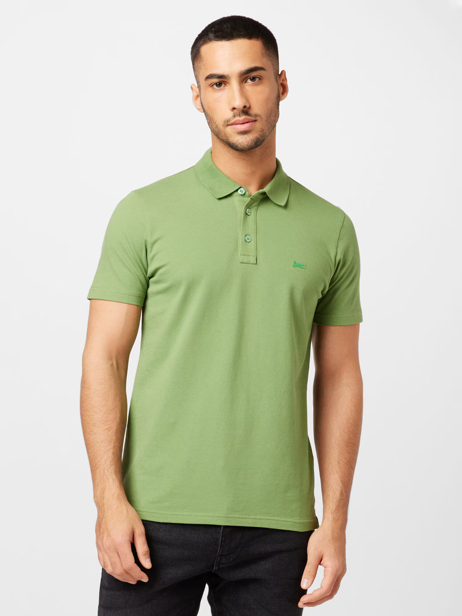 DENHAM Tricou 'LUPO' verde deschis - Pled.ro