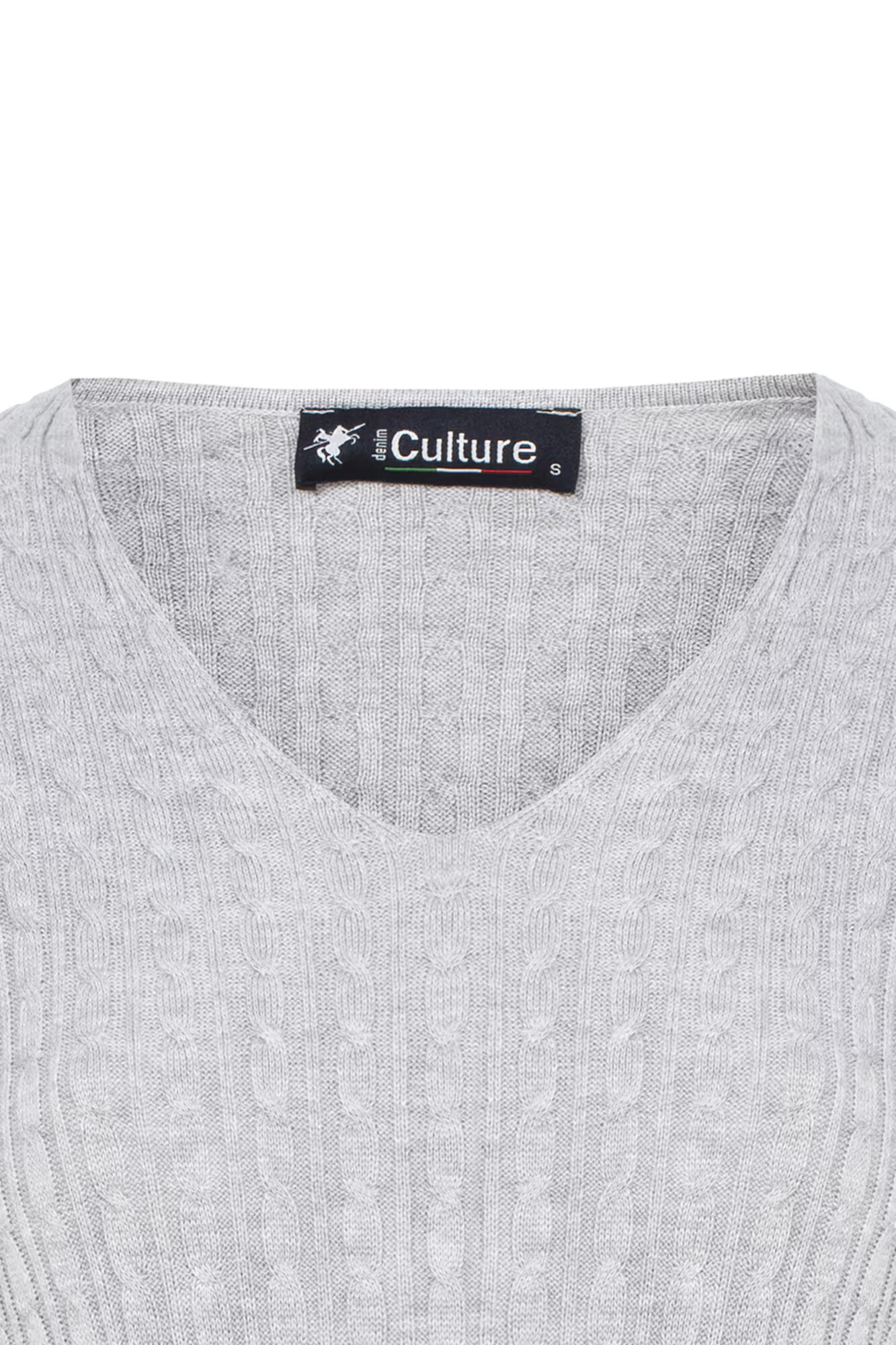 DENIM CULTURE Pulover 'Verla' gri amestecat - Pled.ro