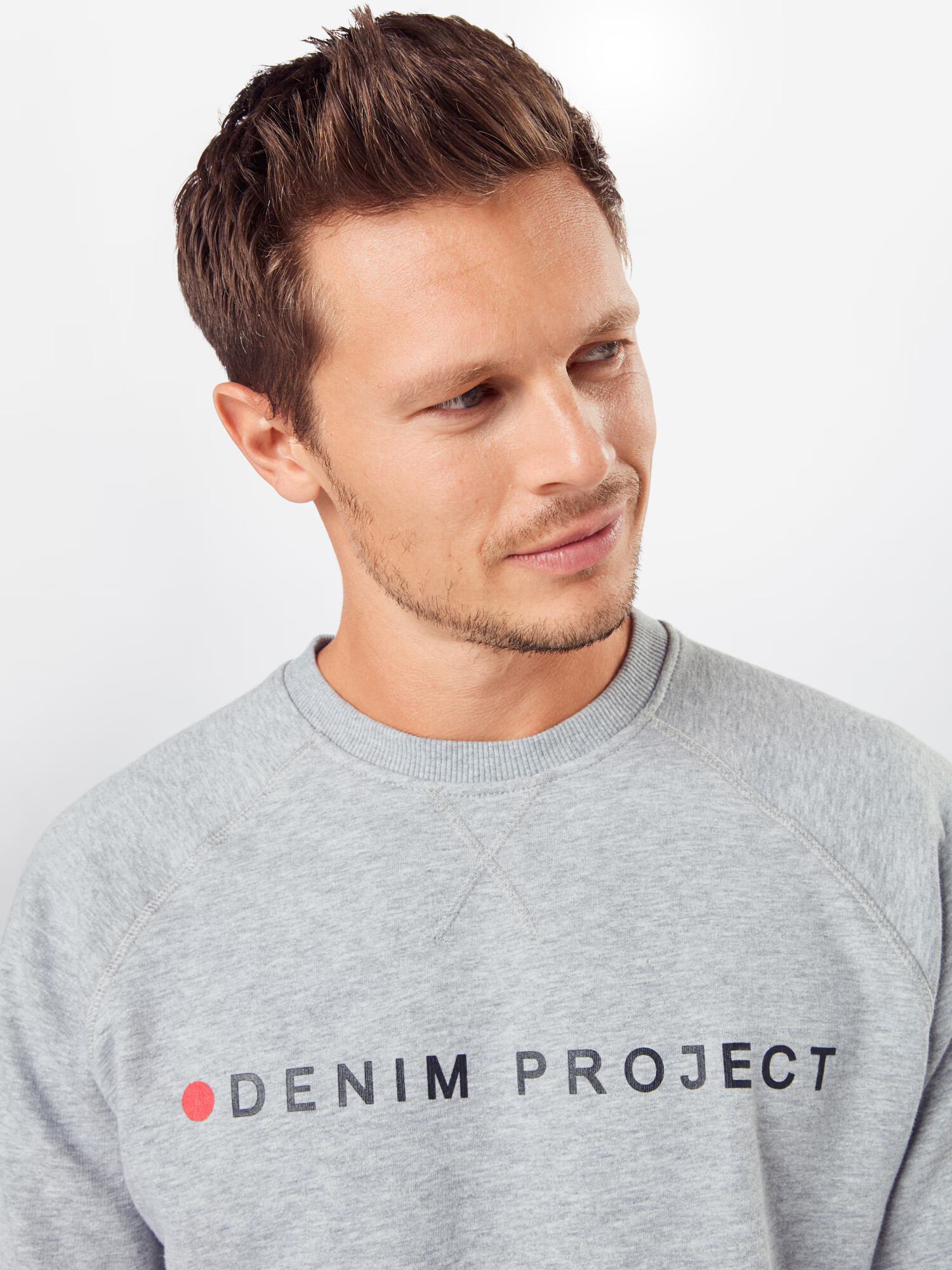 Denim Project Bluză de molton gri amestecat - Pled.ro