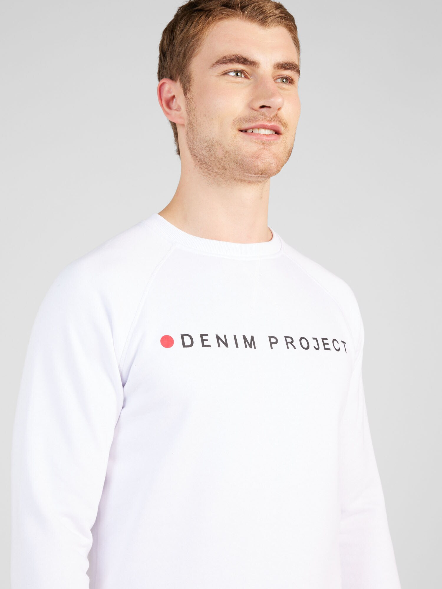 Denim Project Bluză de molton roșu / negru / alb - Pled.ro