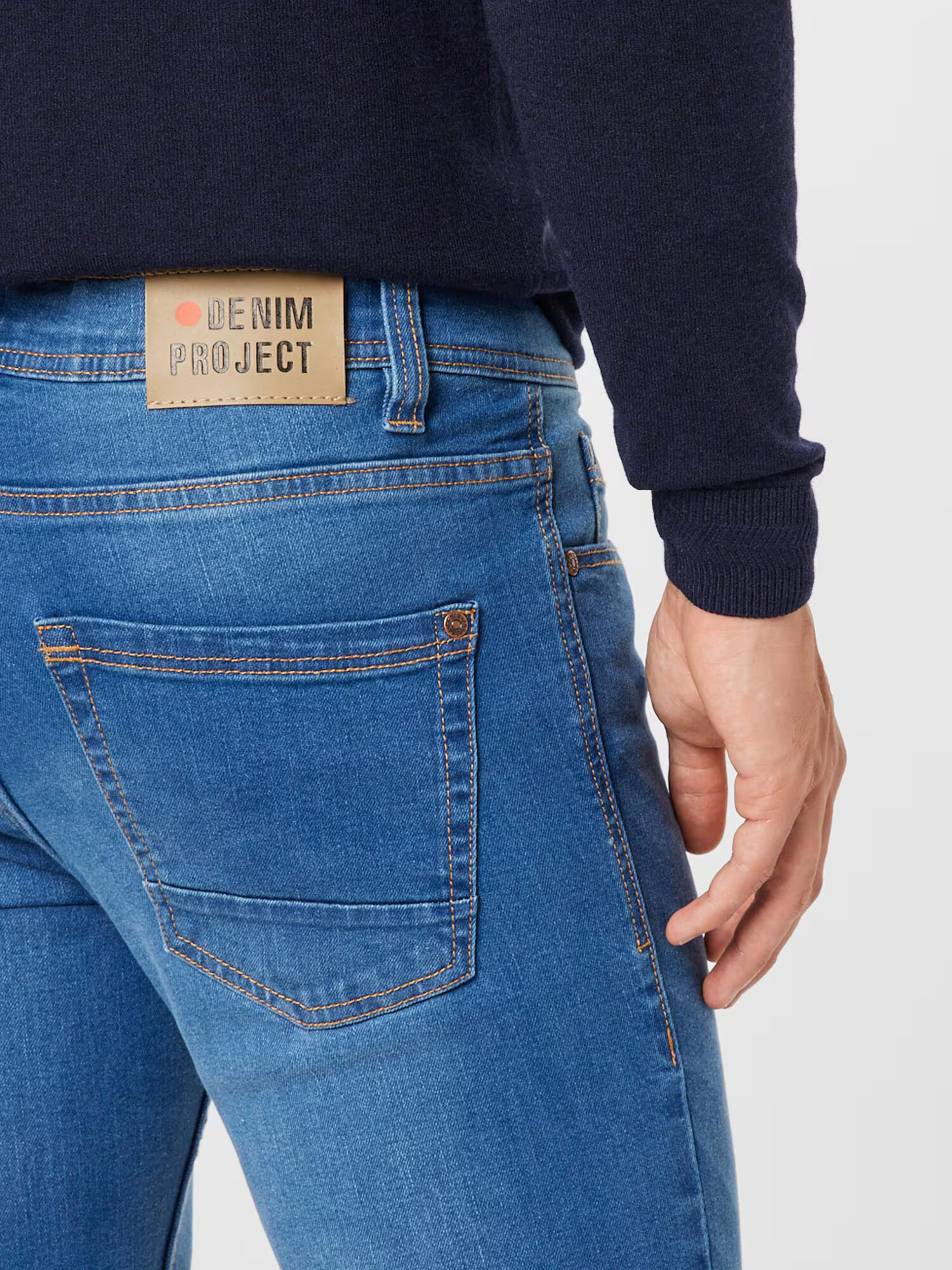 Denim Project Jeans albastru denim - Pled.ro