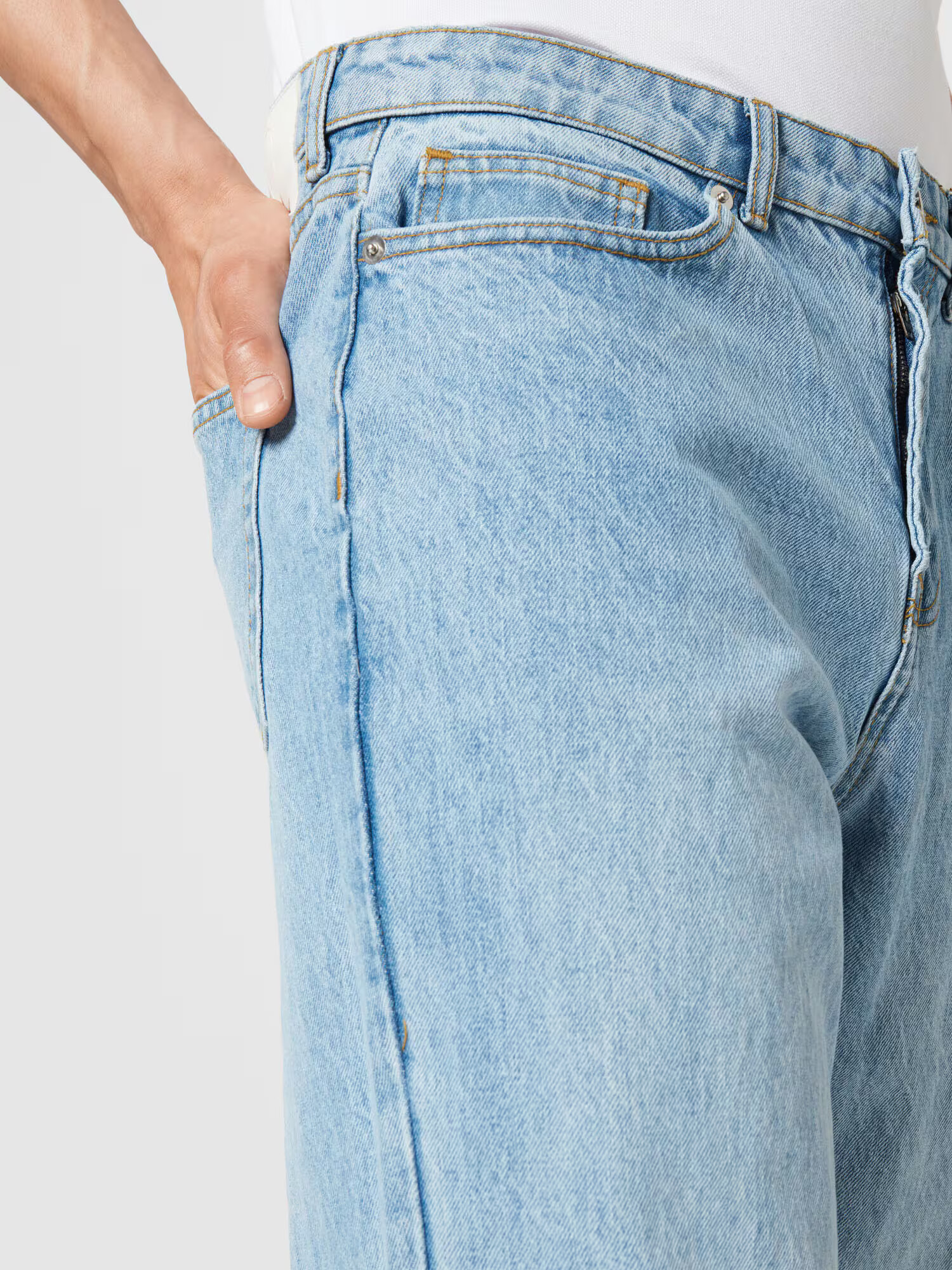 Denim Project Jeans albastru deschis - Pled.ro