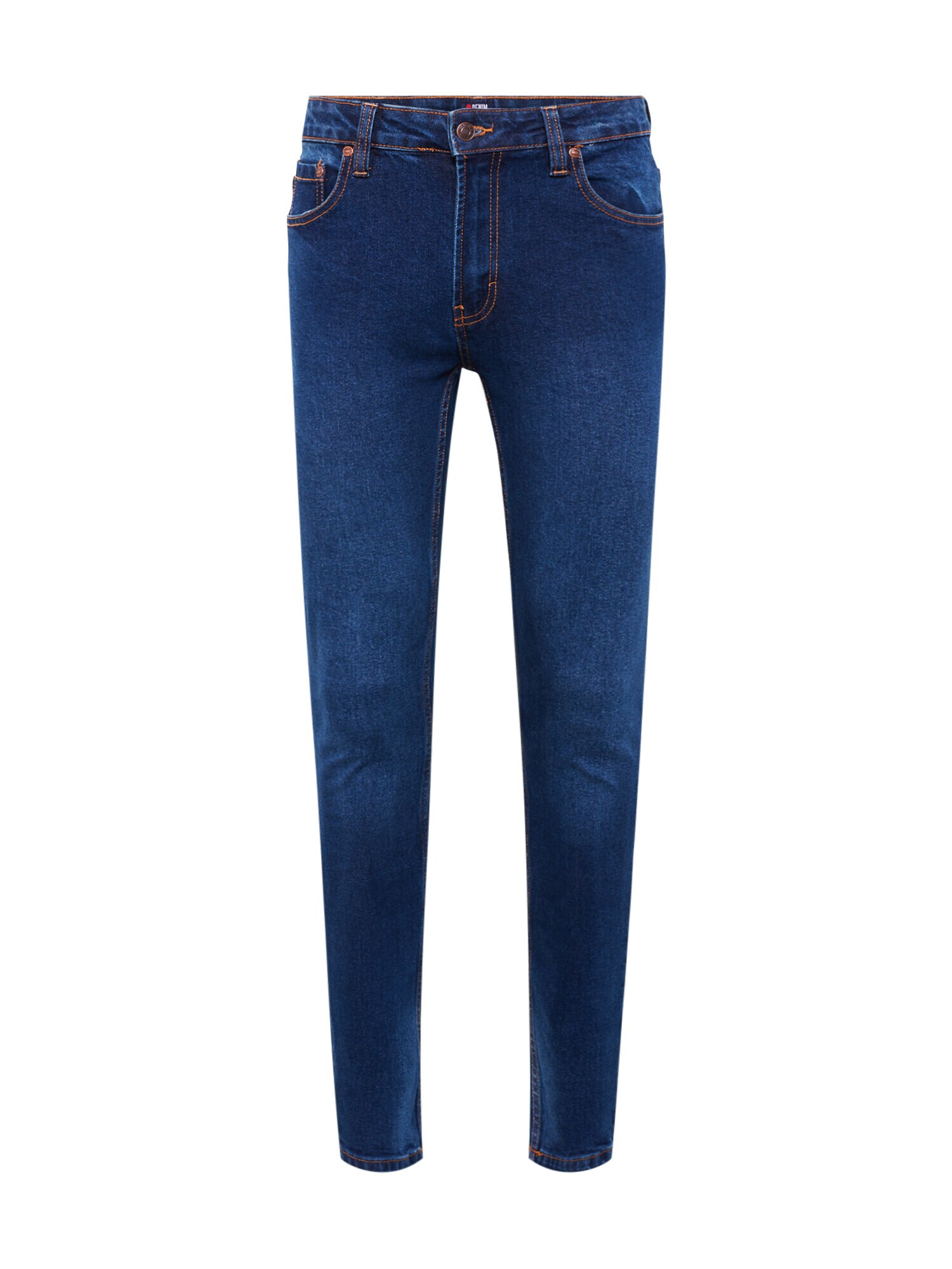 Denim Project Jeans 'Mr. Red' albastru denim / maro coniac - Pled.ro