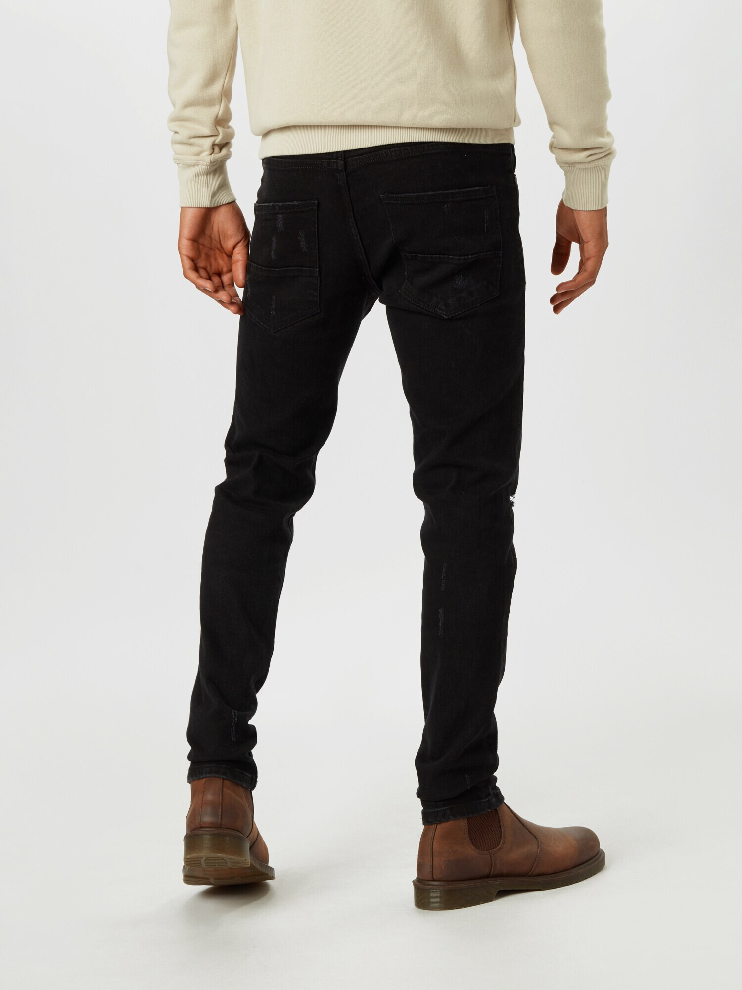 Denim Project Jeans 'MR. RED' negru denim - Pled.ro