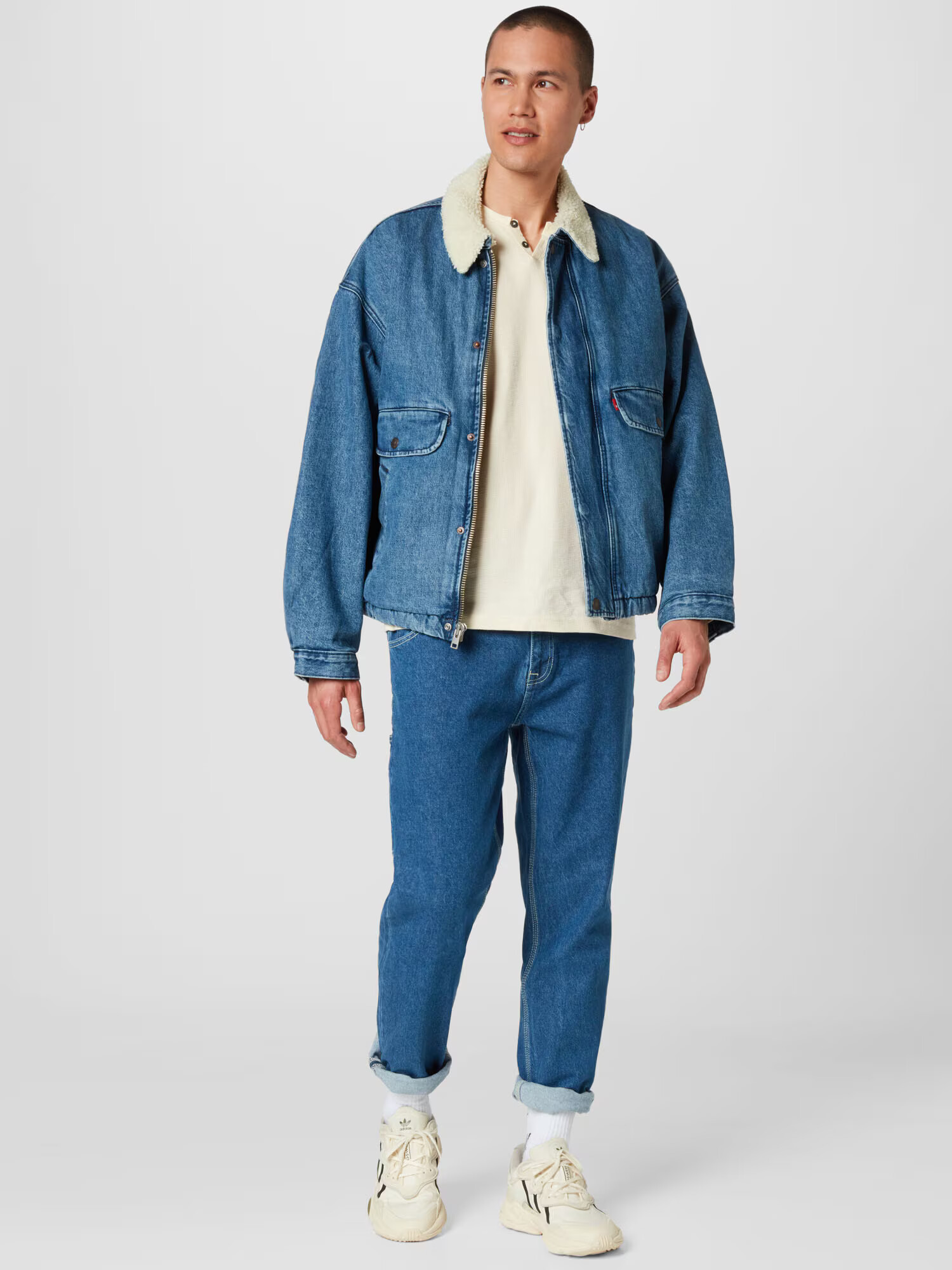 Denim Project Jeans 'Worker' albastru denim - Pled.ro