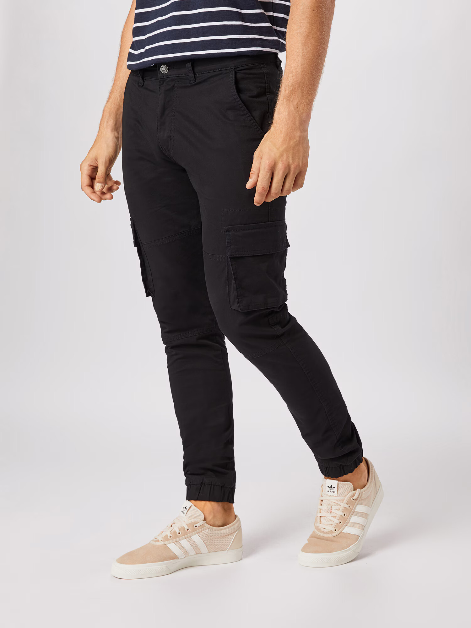 Denim Project Pantaloni cu buzunare negru - Pled.ro