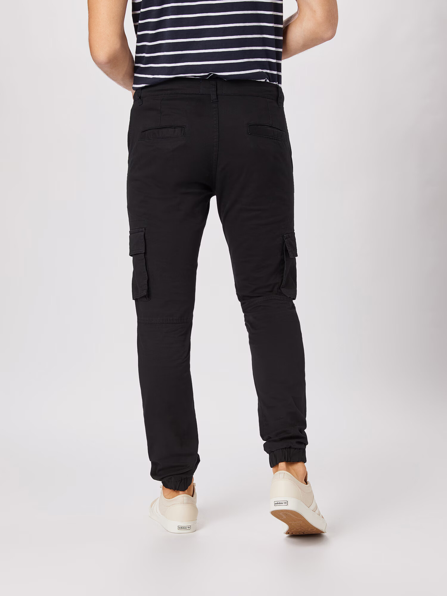 Denim Project Pantaloni cu buzunare negru - Pled.ro