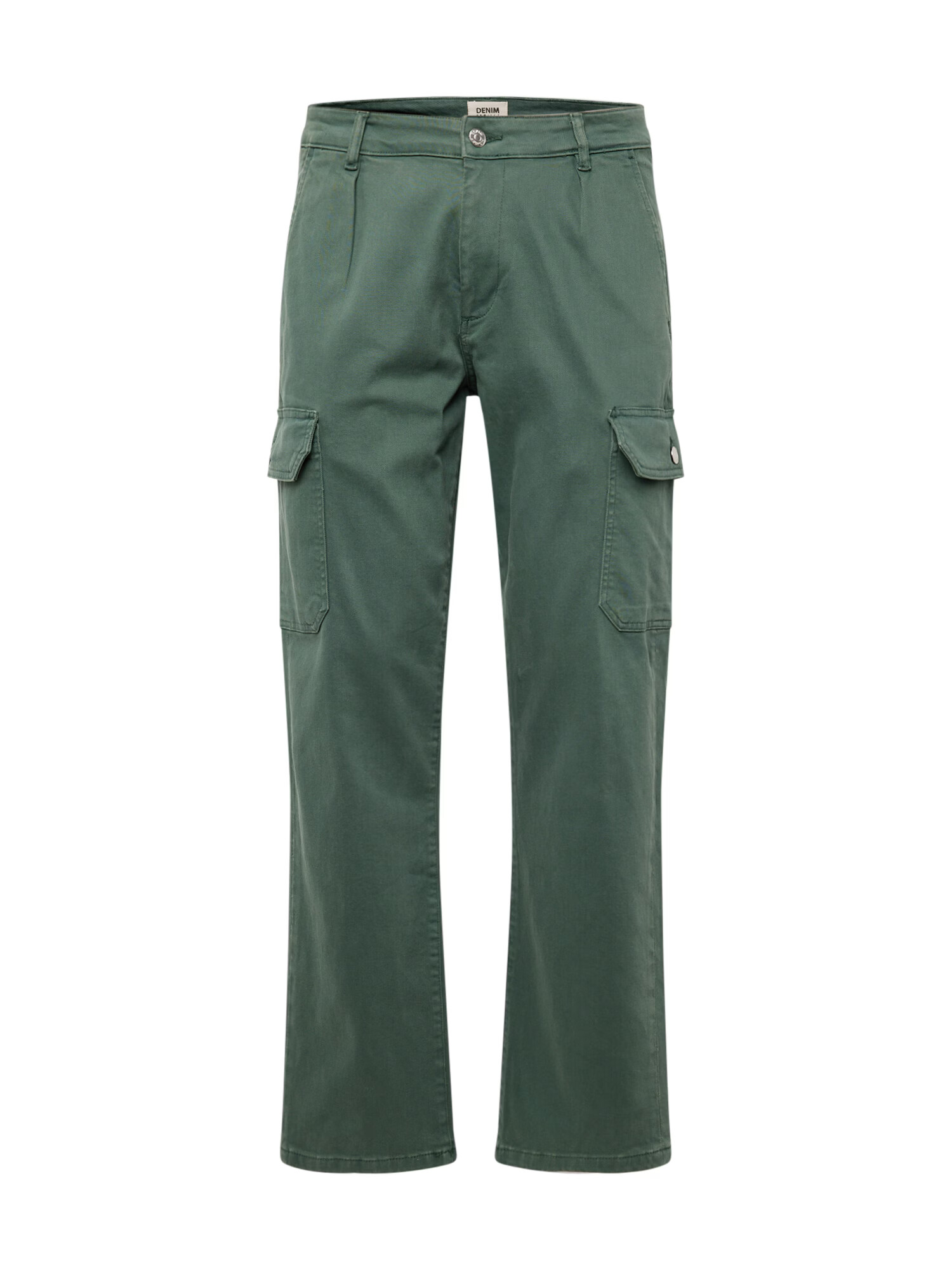 Denim Project Pantaloni cu buzunare verde - Pled.ro