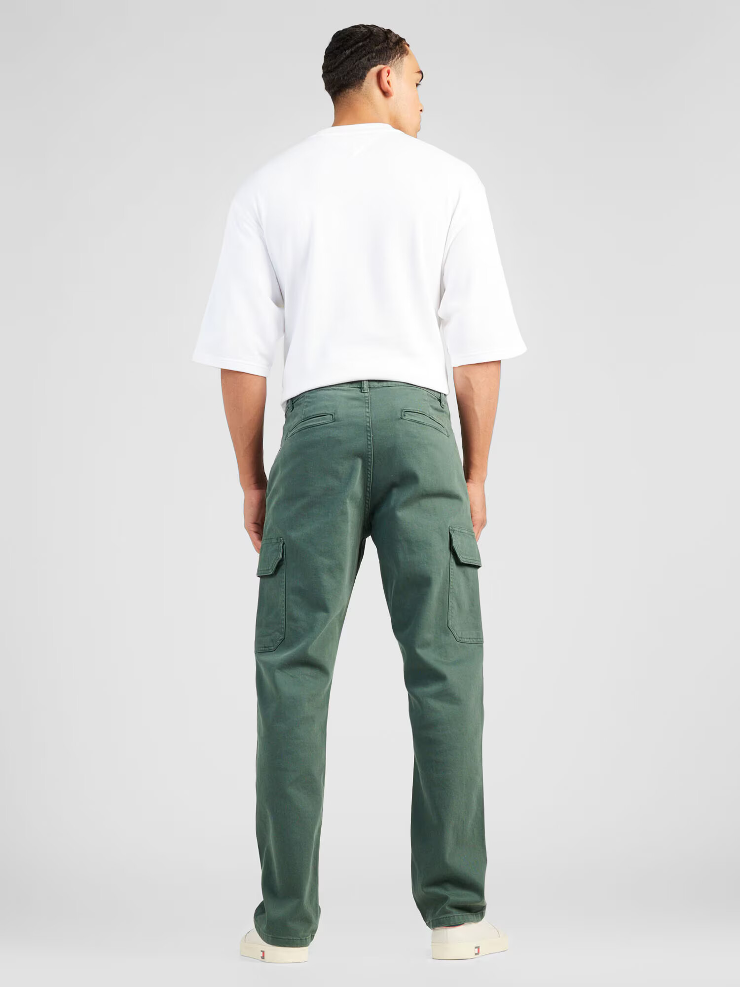 Denim Project Pantaloni cu buzunare verde - Pled.ro