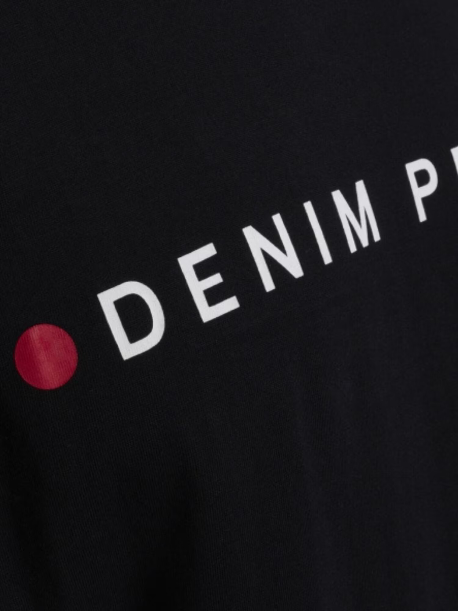 Denim Project Tricou negru / alb - Pled.ro