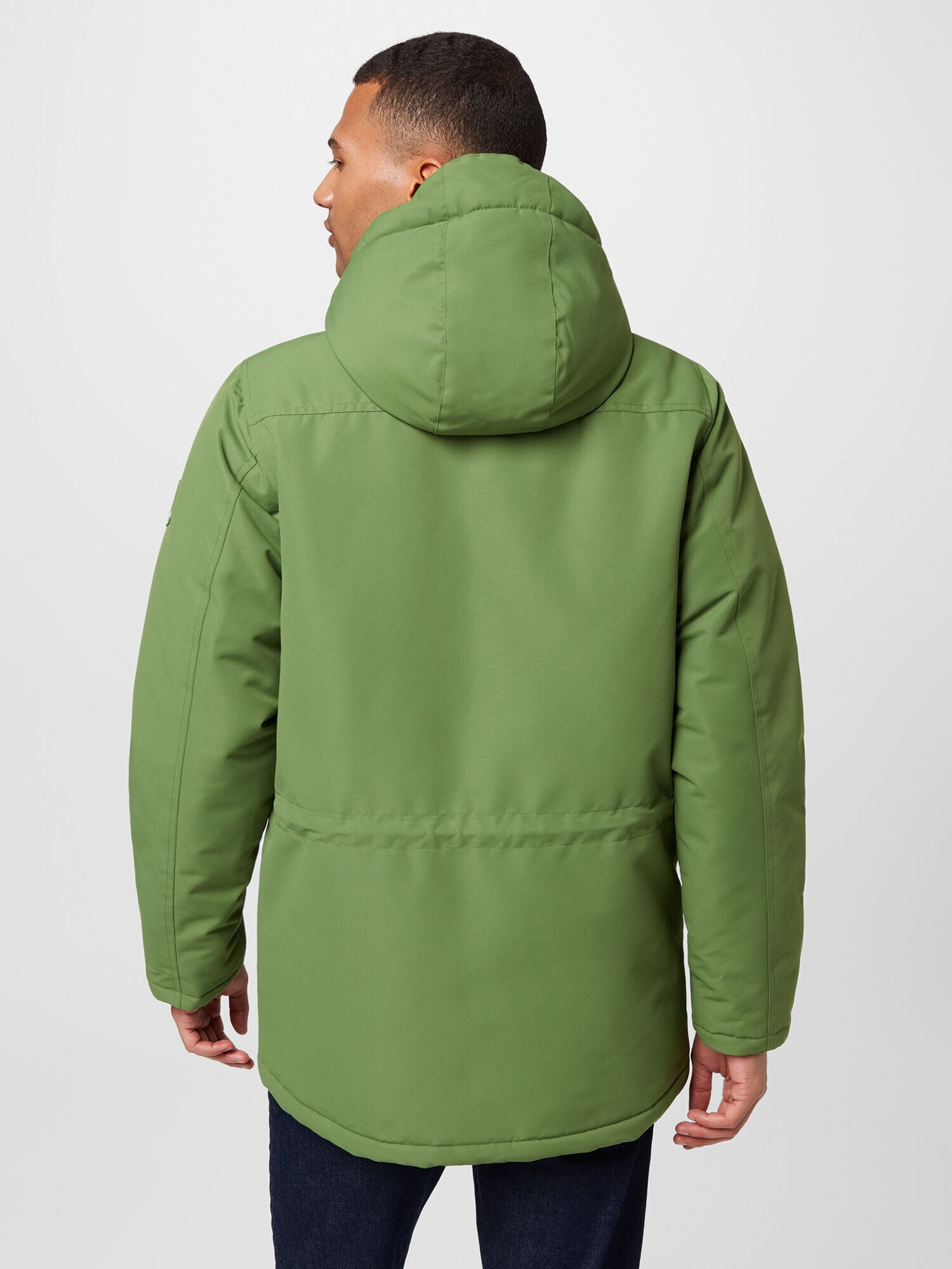 Derbe Parka de iarnă 'Festholm' ecru / verde deschis / alb - Pled.ro