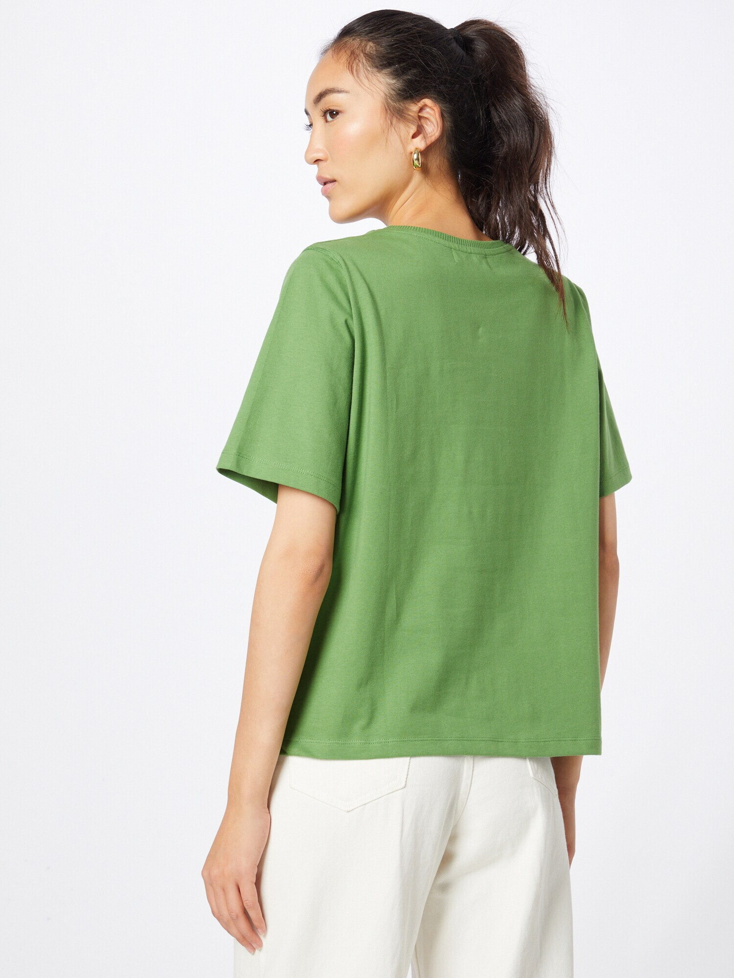 Derbe Tricou 'Hambourg' bej / verde deschis / alb - Pled.ro