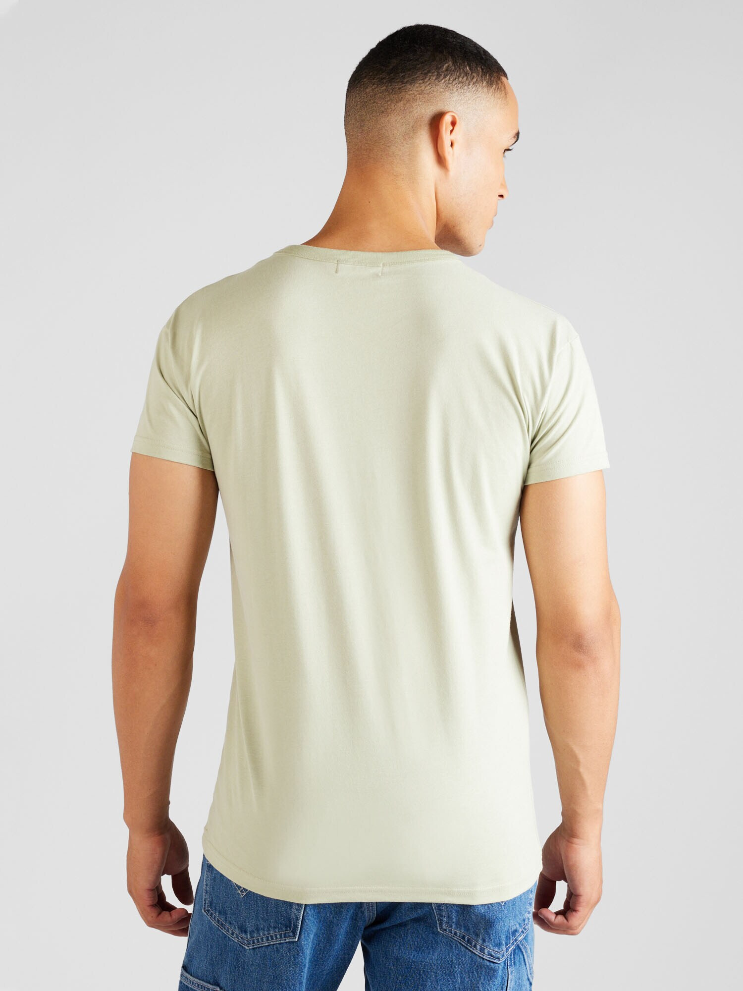 Derbe Tricou 'Sturmmöwe' galben / verde pastel / portocaliu / alb - Pled.ro