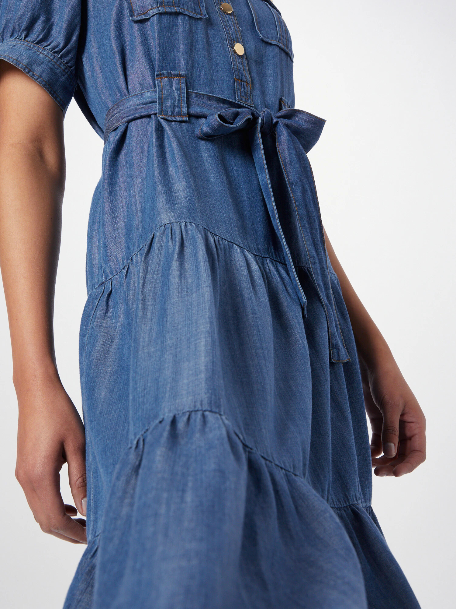 Derhy Rochie tip bluză 'PAULE' albastru denim - Pled.ro