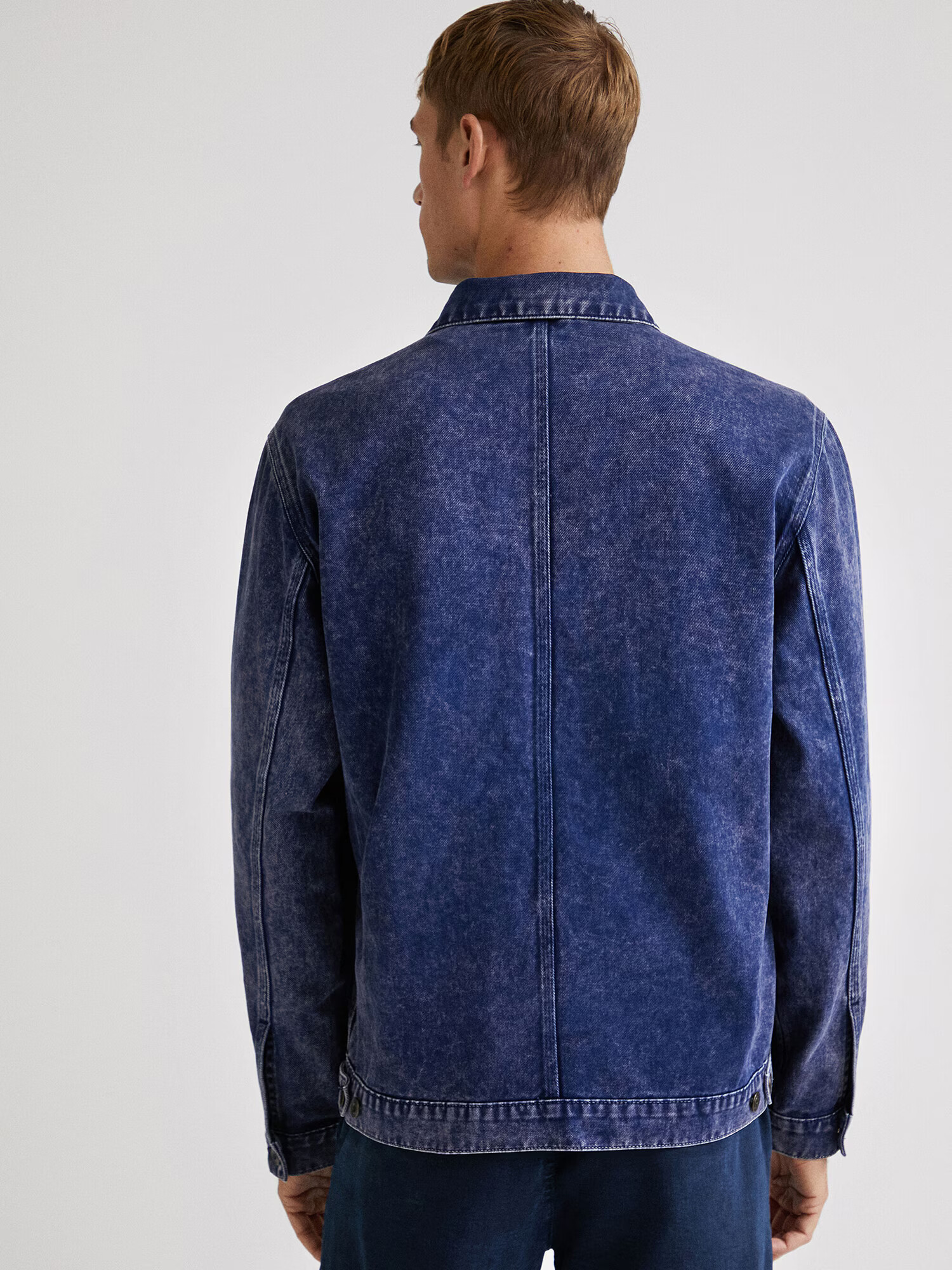 Desigual Geacă de primăvară-toamnă 'ROBERTO' albastru denim - Pled.ro