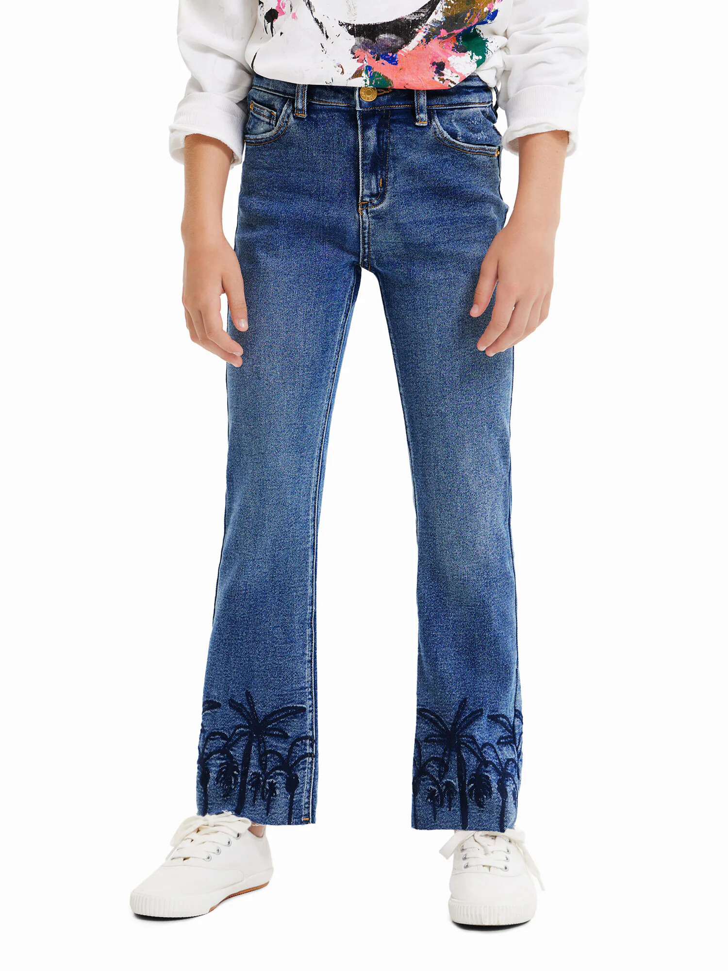 Desigual Jeans albastru denim - Pled.ro