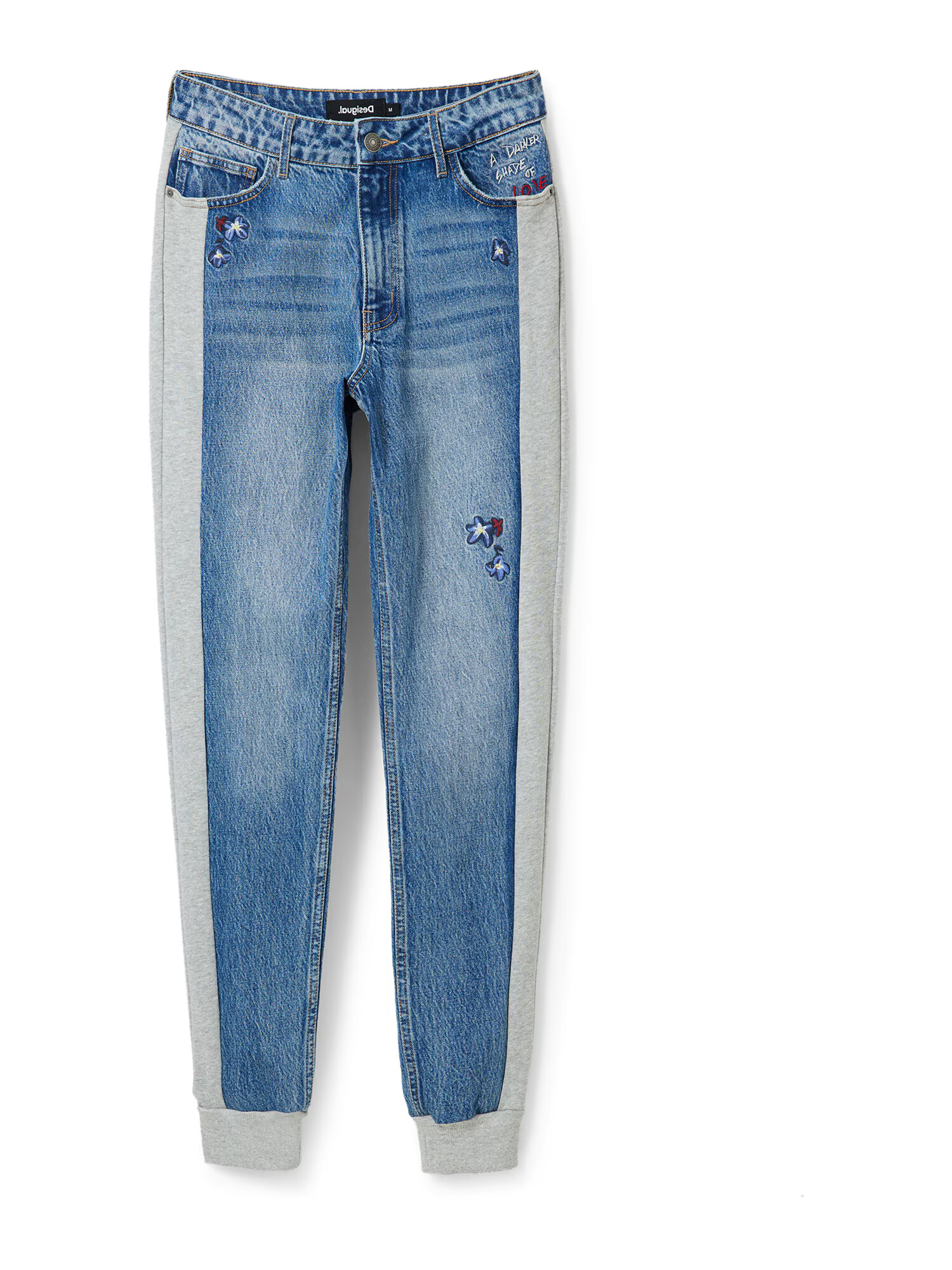 Desigual Jeans albastru denim / gri - Pled.ro