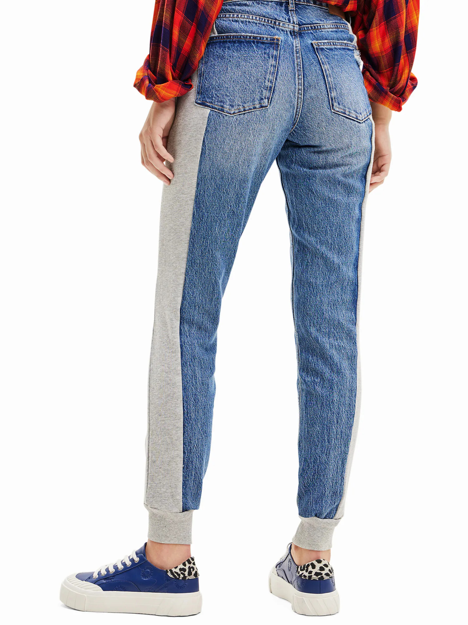 Desigual Jeans albastru denim / gri - Pled.ro