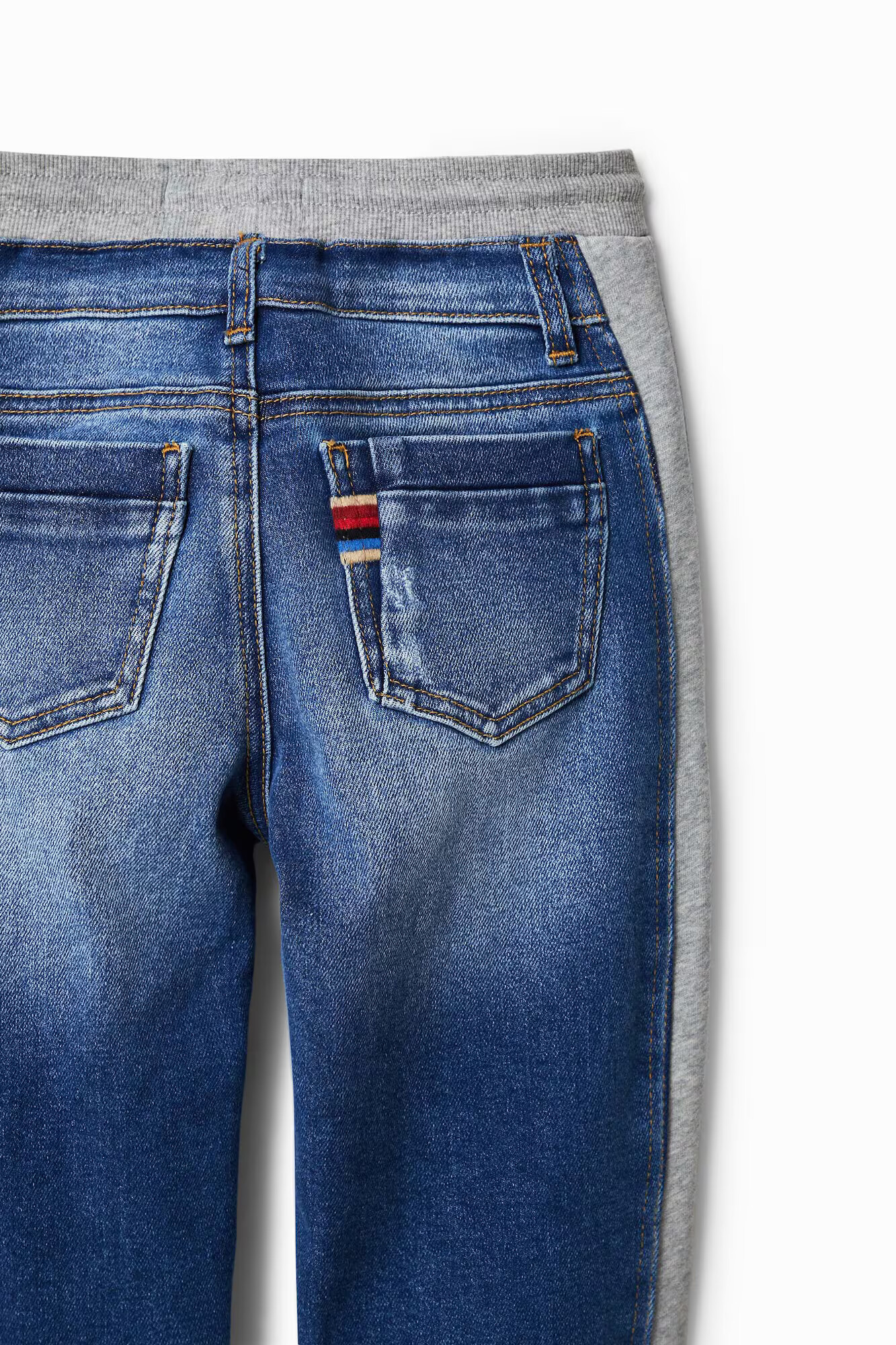 Desigual Jeans 'Oca' albastru denim / gri amestecat - Pled.ro