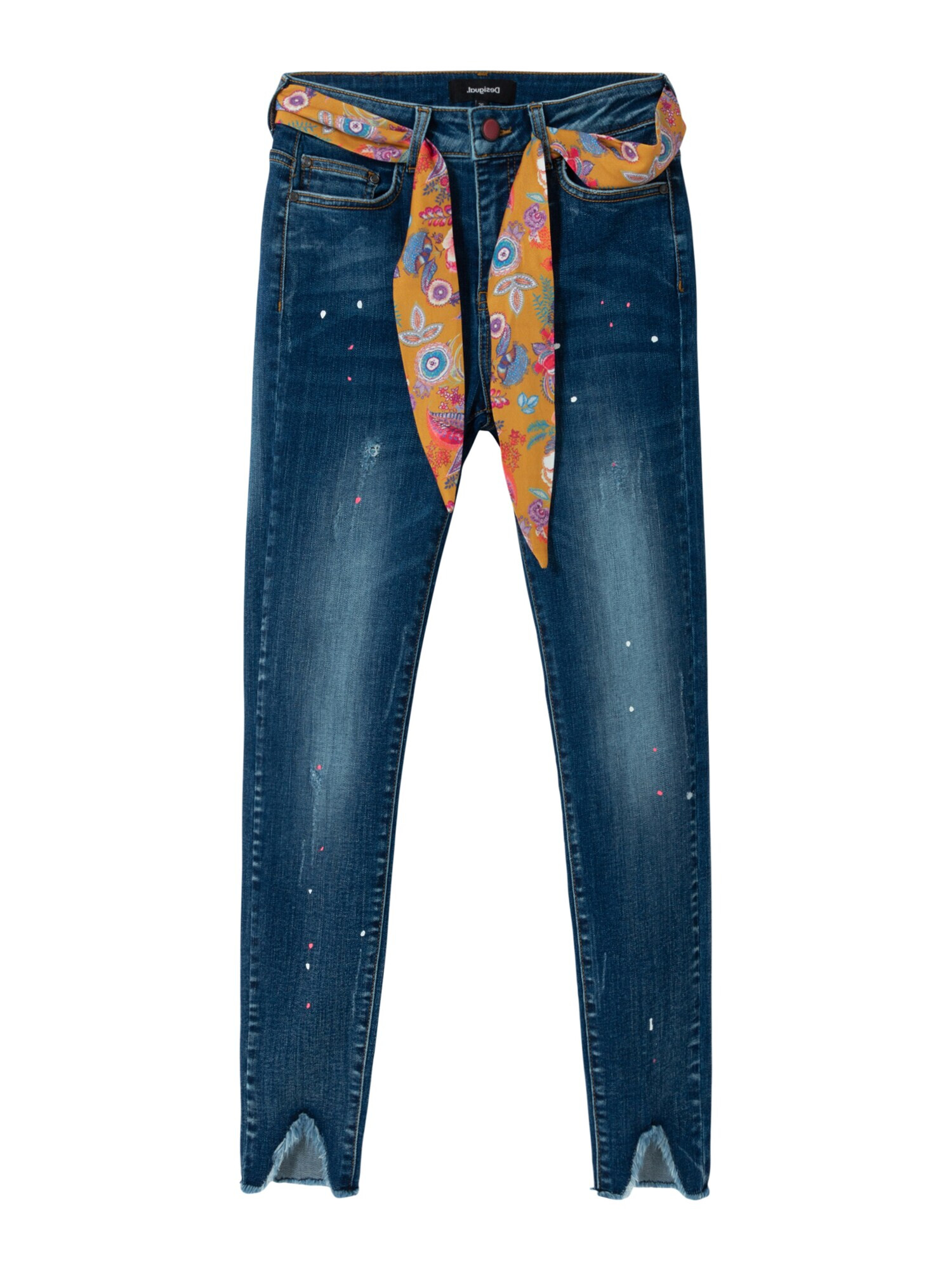 Desigual Jeans 'Rainbow' albastru - Pled.ro