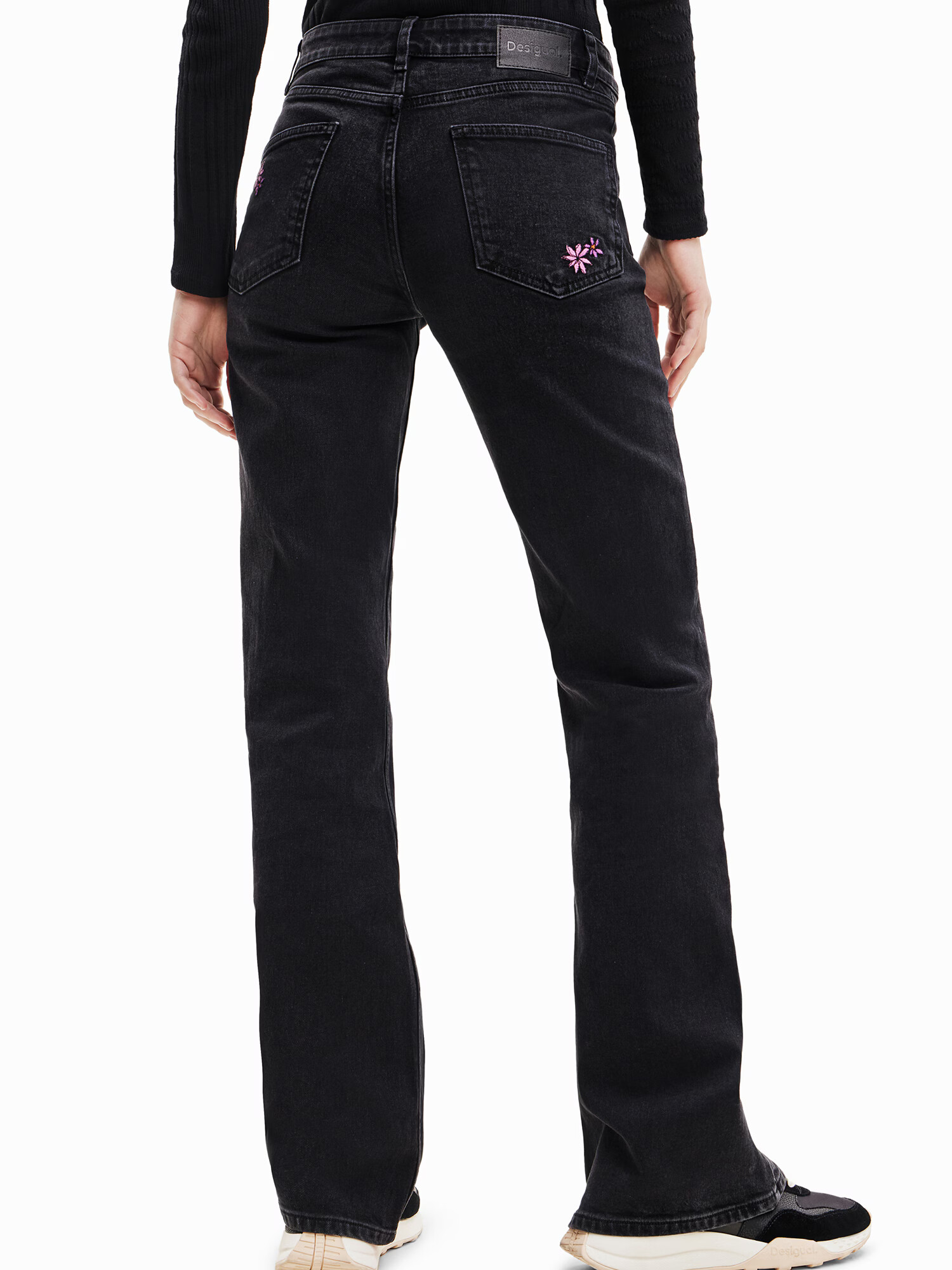 Desigual Jeans 'VIDIN' lila / roz / negru - Pled.ro