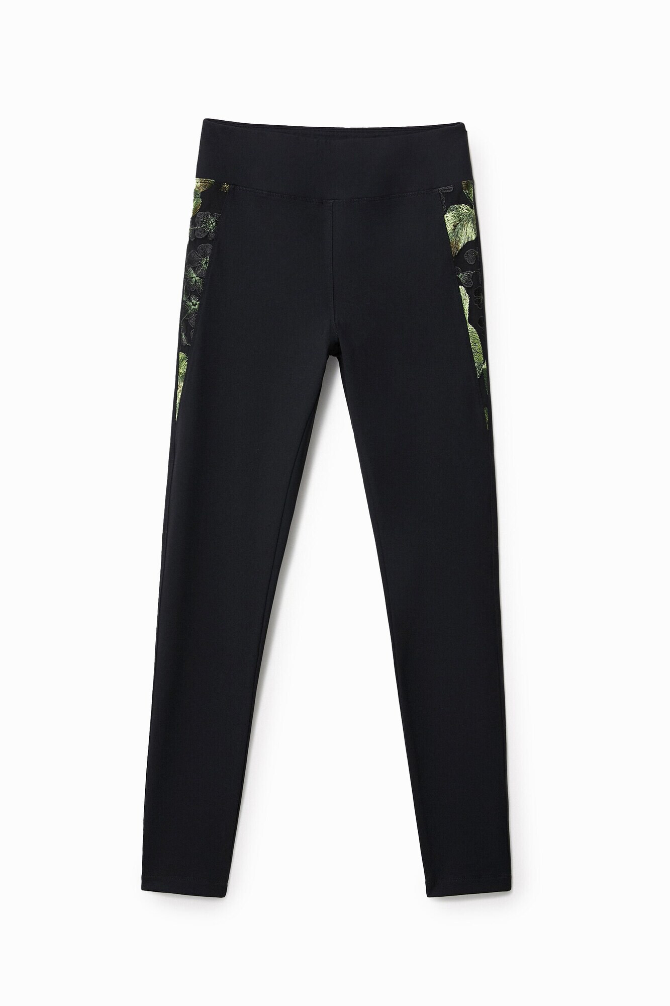 Desigual Leggings 'Jane' maro / verde / verde deschis / negru - Pled.ro