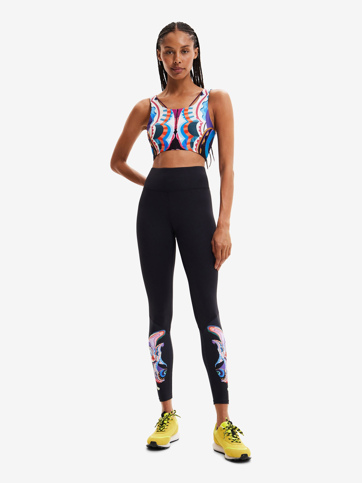 Desigual Leggings 'Tadasana' mai multe culori / negru - Pled.ro