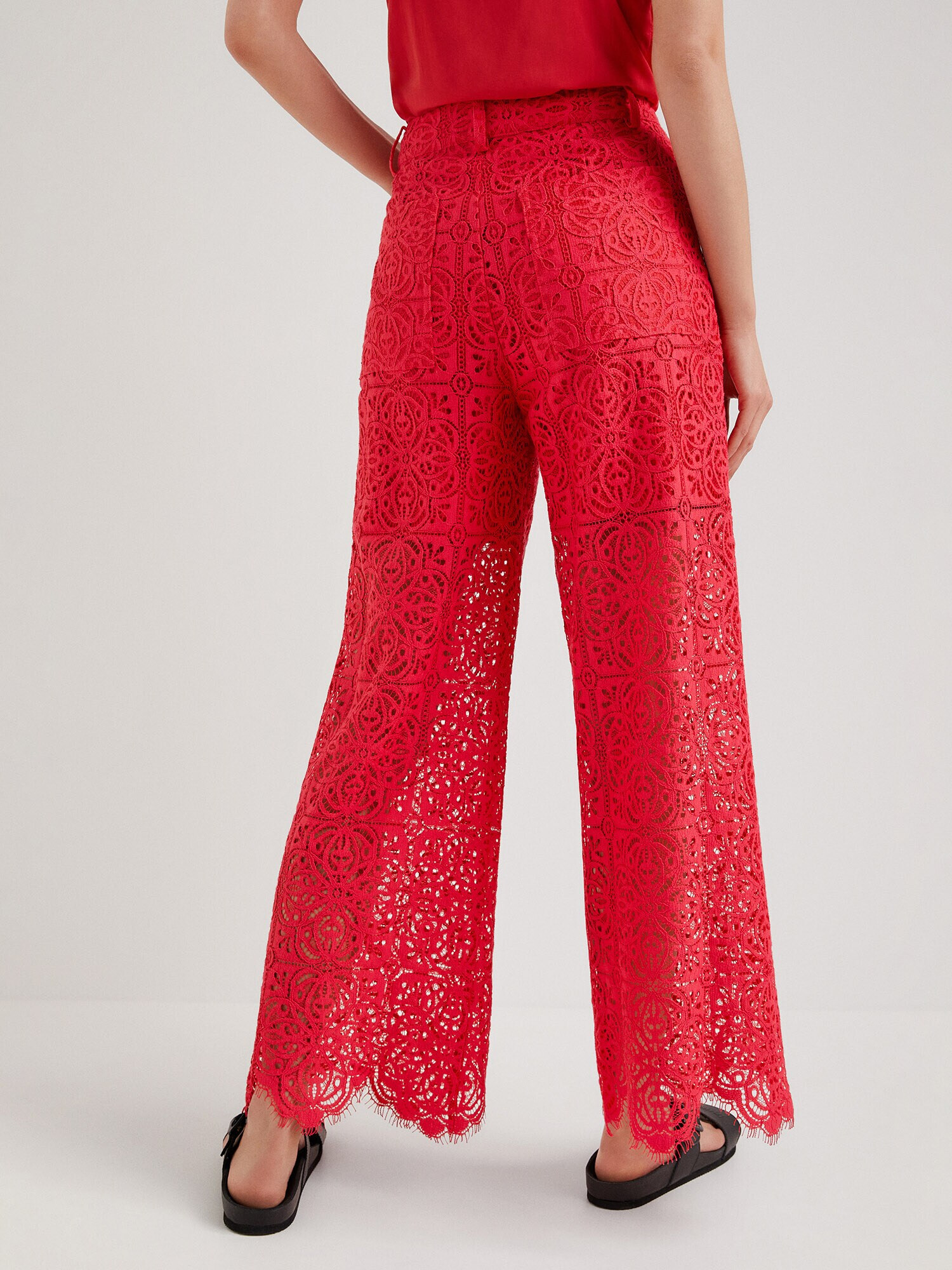 Desigual Pantaloni 'Austin' roșu cranberry - Pled.ro