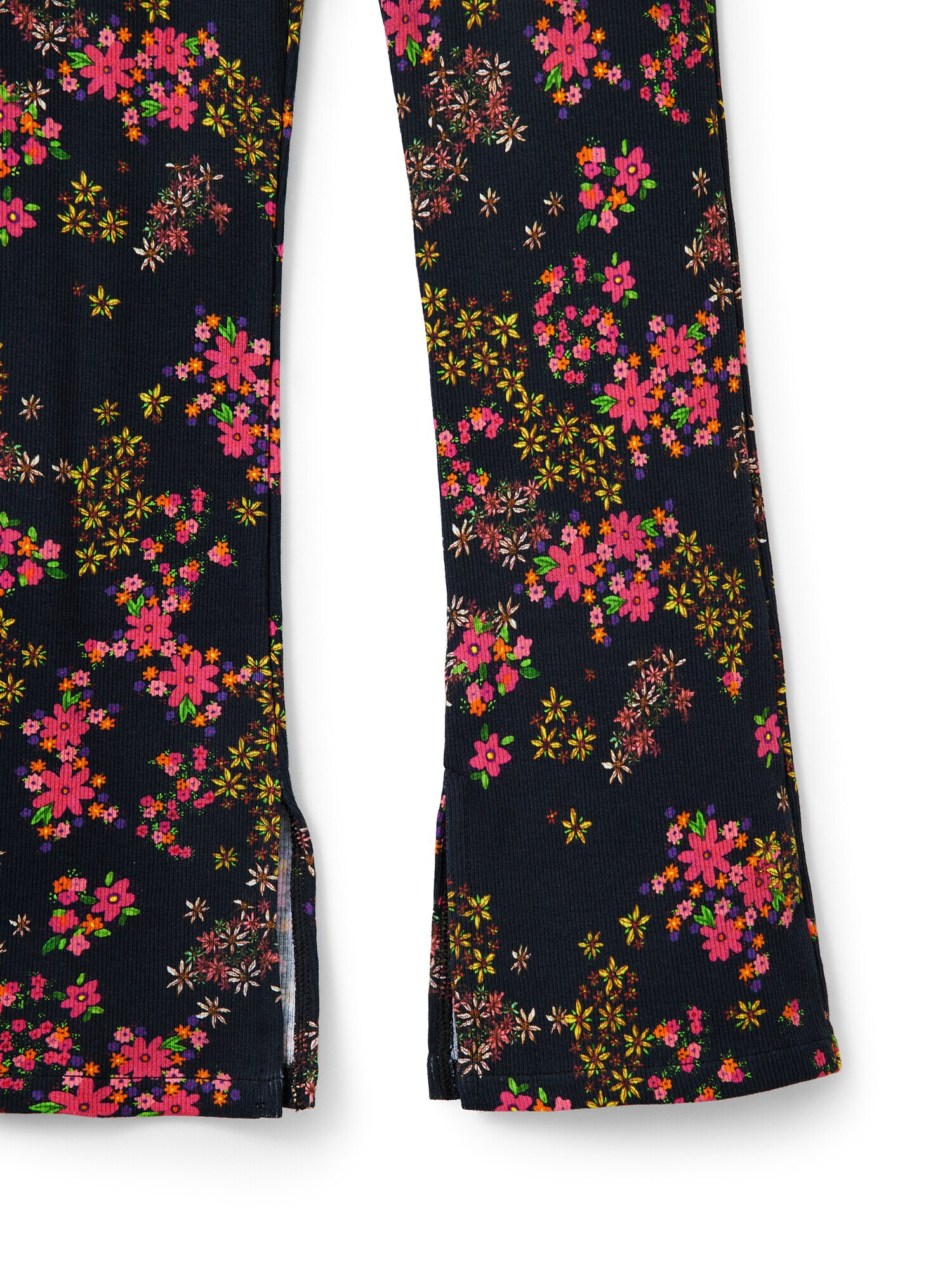 Desigual Pantaloni 'BETH' galben / lila / roz / negru - Pled.ro