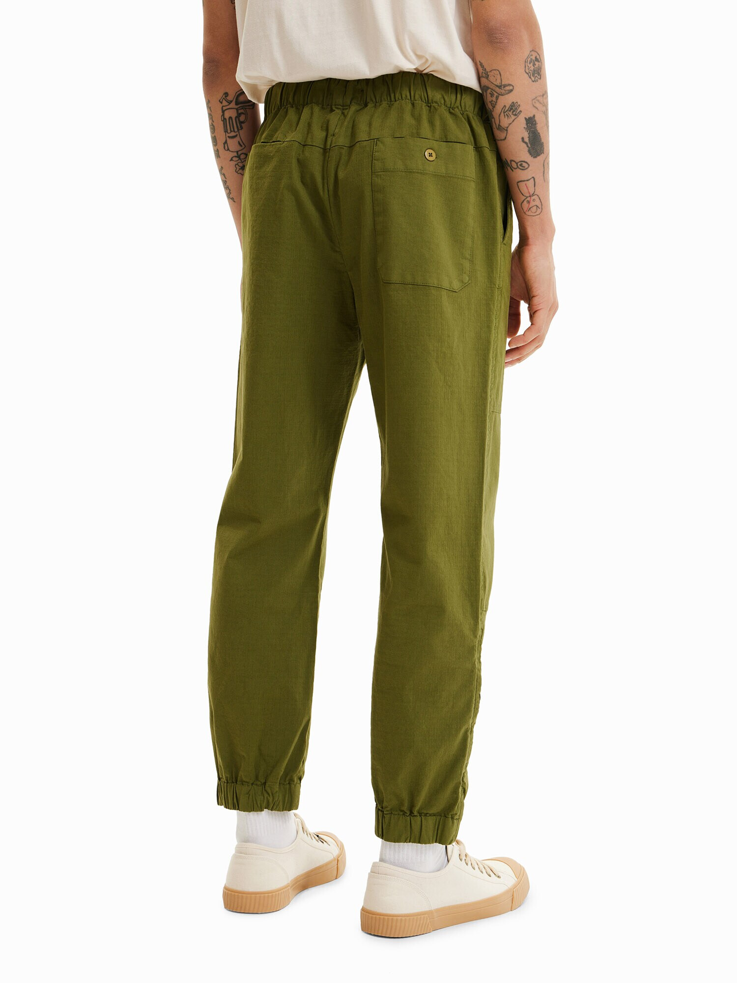 Desigual Pantaloni 'Roy' oliv - Pled.ro