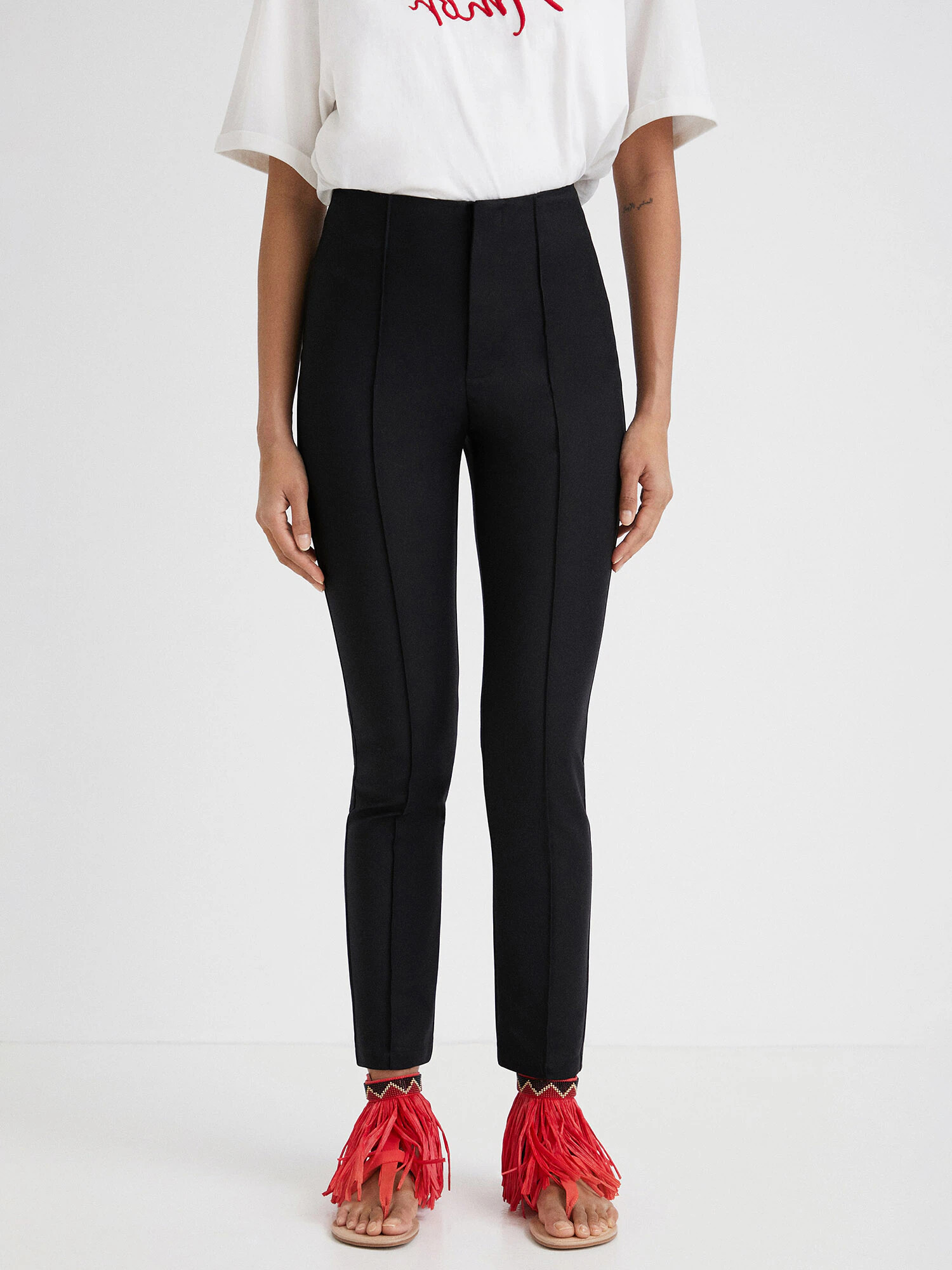 Desigual Pantaloni 'Lian' negru - Pled.ro