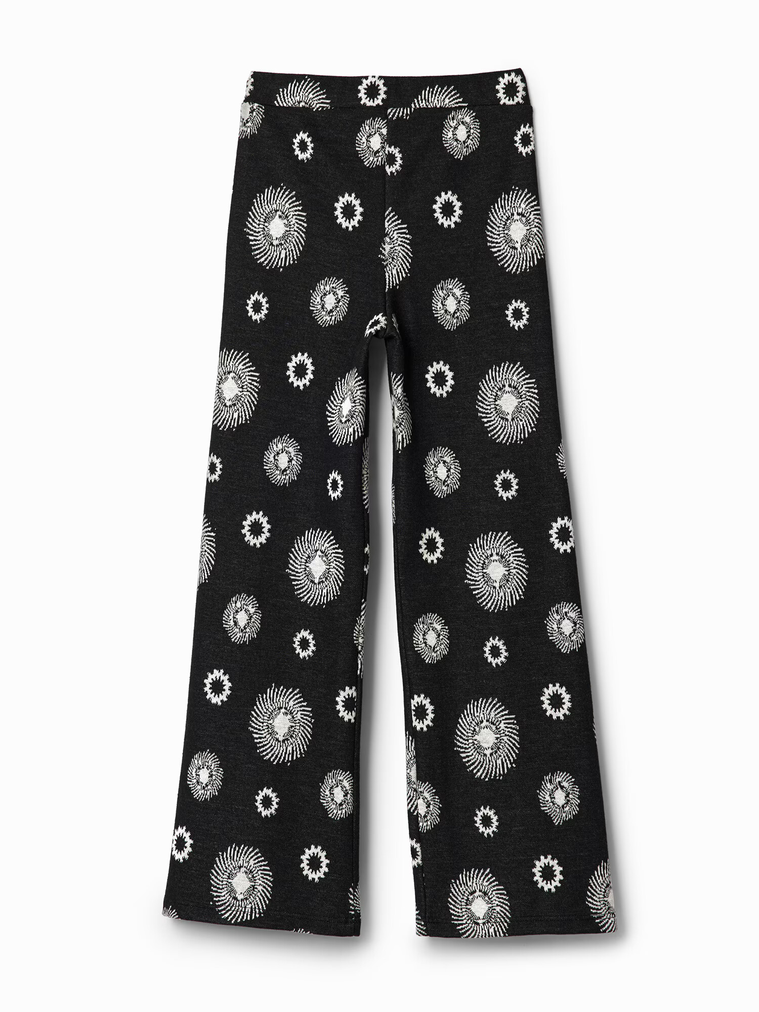 Desigual Pantaloni 'TESSA' negru / alb - Pled.ro