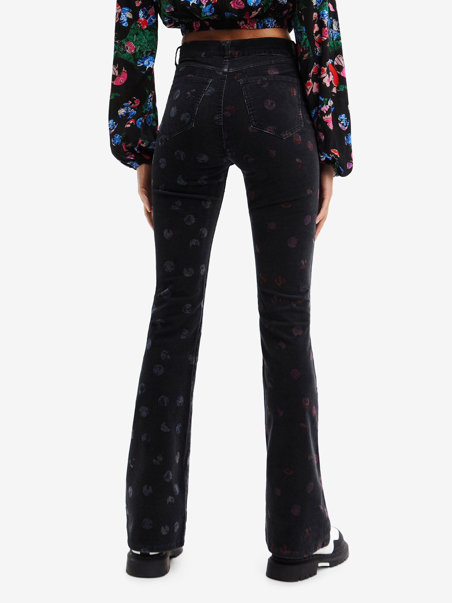 Desigual Pantaloni 'Topo' negru - Pled.ro