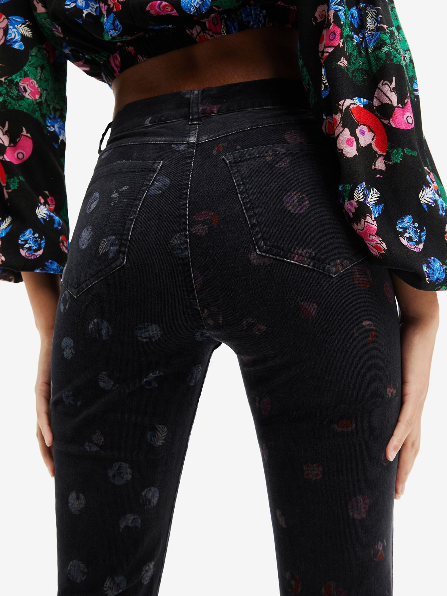 Desigual Pantaloni 'Topo' negru - Pled.ro